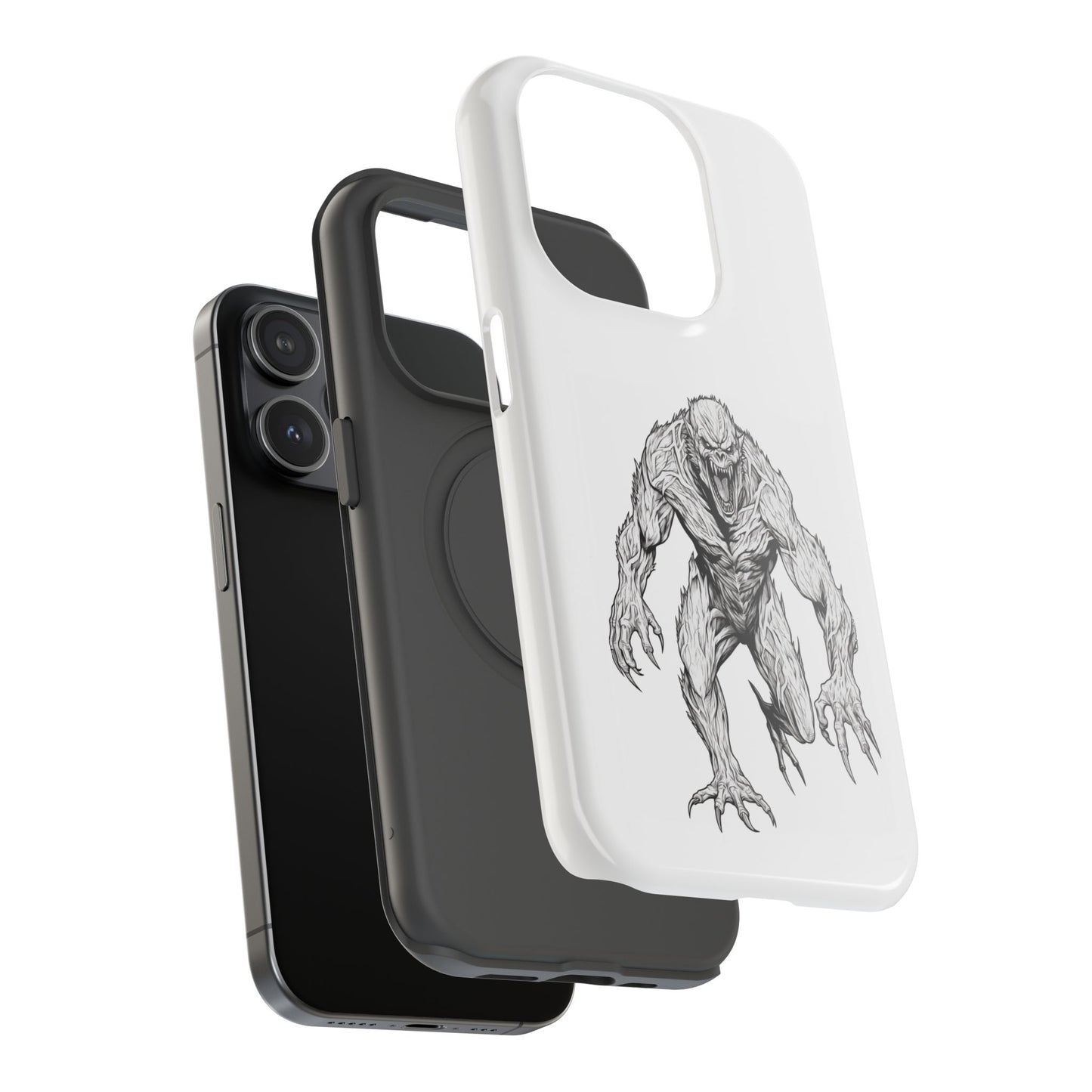 Claws 2 iPhone Case - Halloween Monster Design - Impact-Resistant