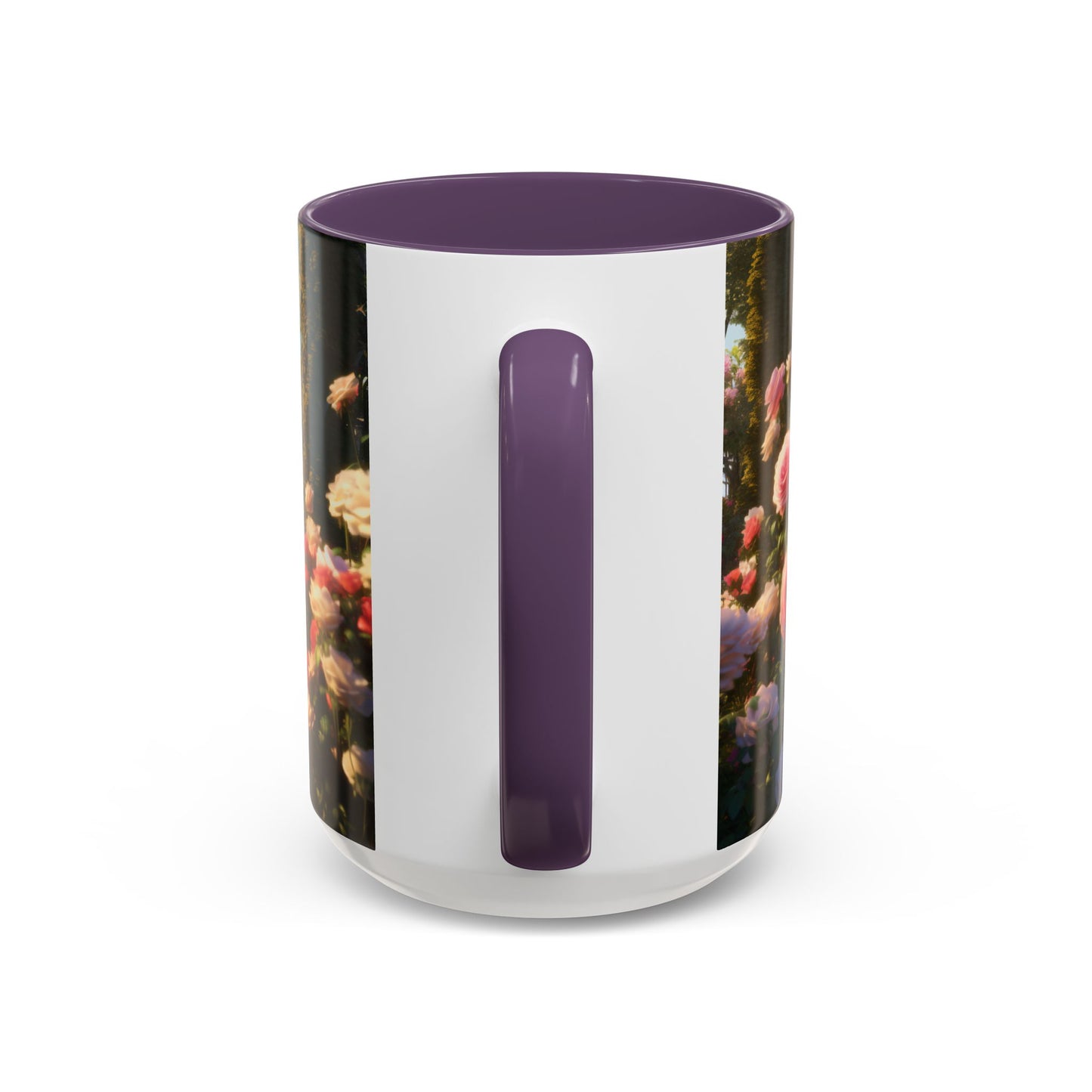 Rose Garden Coffee Mugs, 15oz