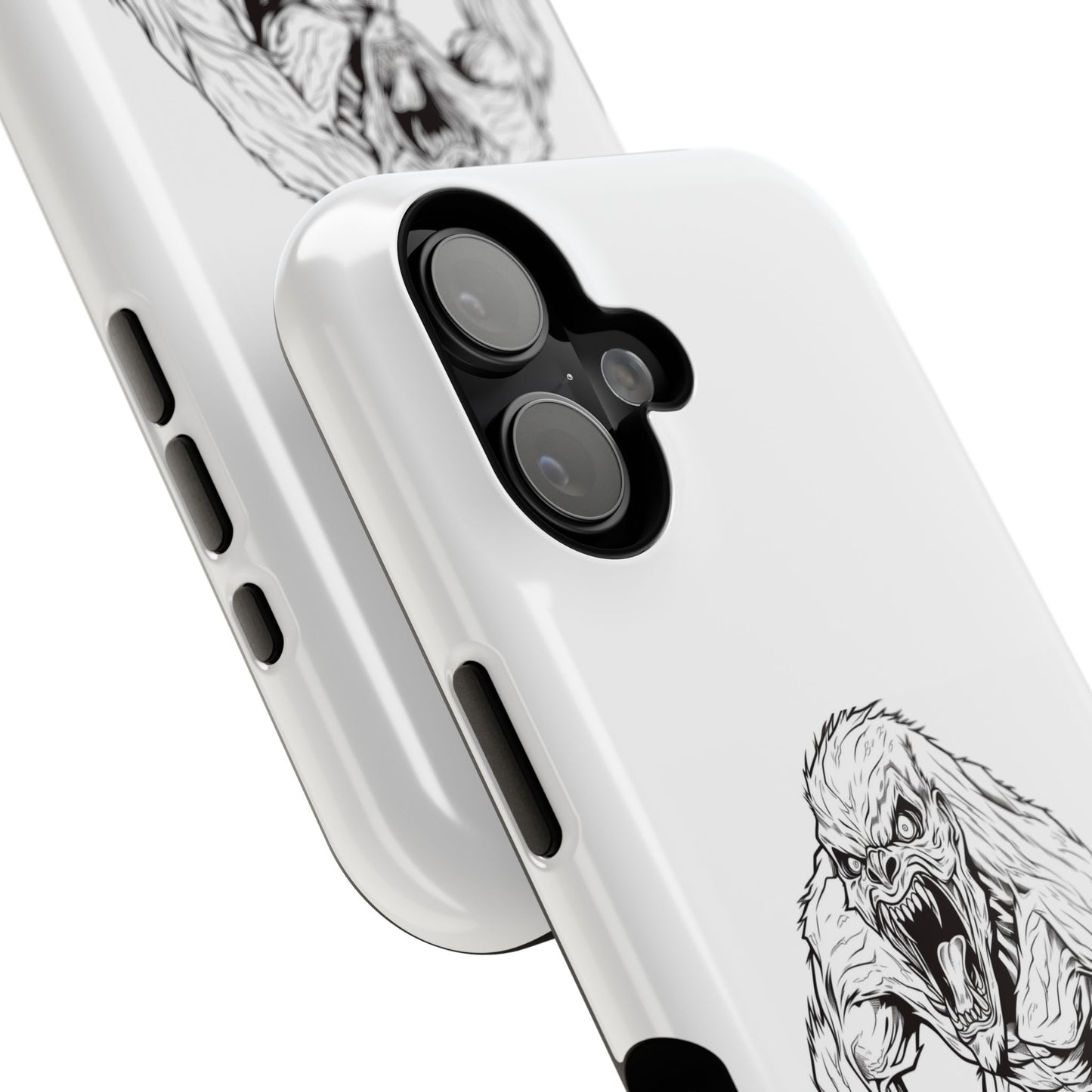 Claws 3 iPhone Case - Halloween Monster Design - Impact-Resistant