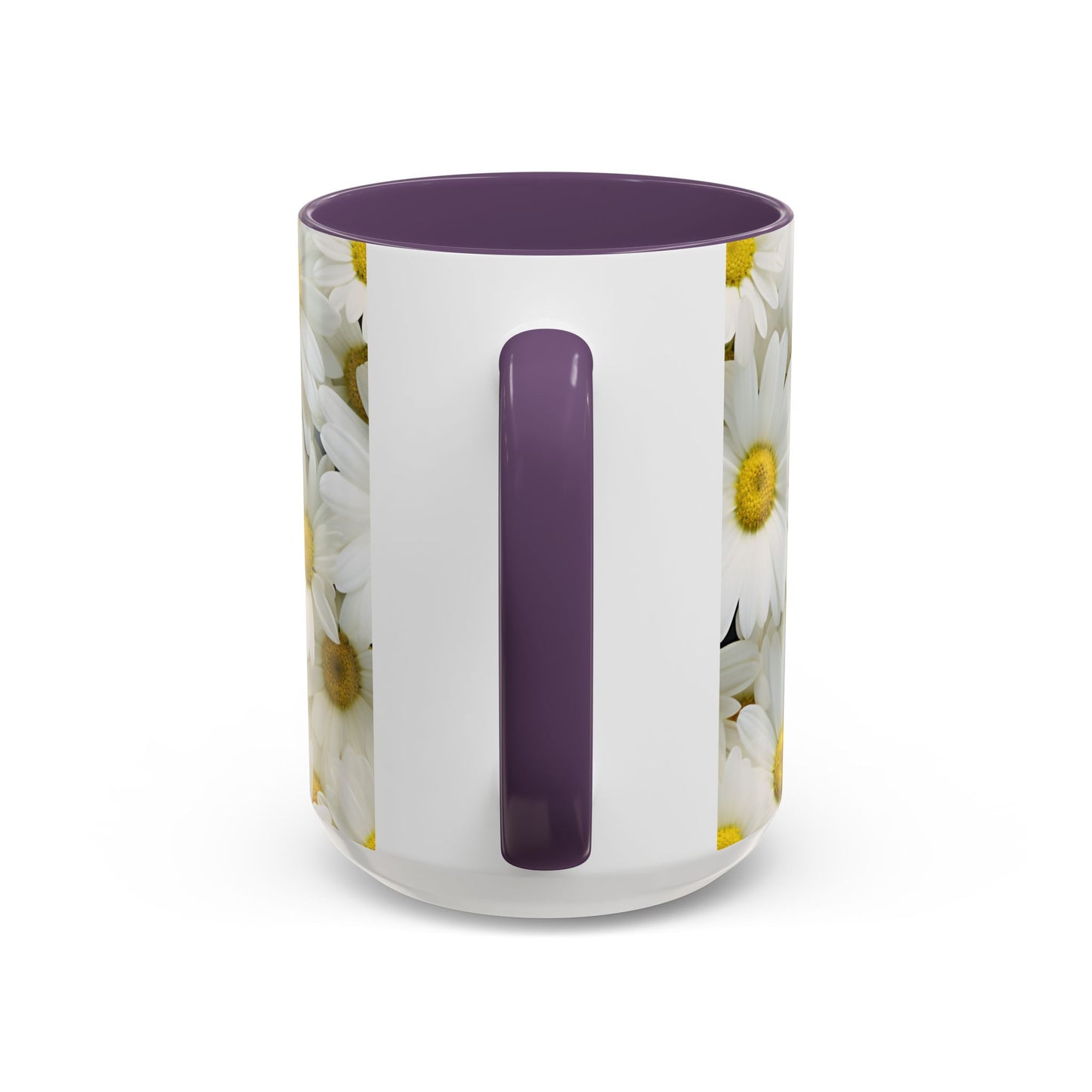 Daisy Field Coffee Mugs, 15oz