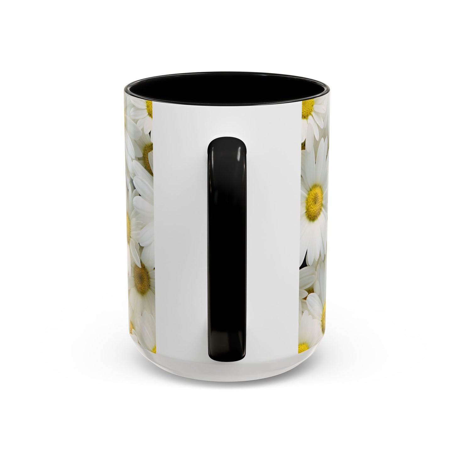 Daisy Field Coffee Mugs, 15oz