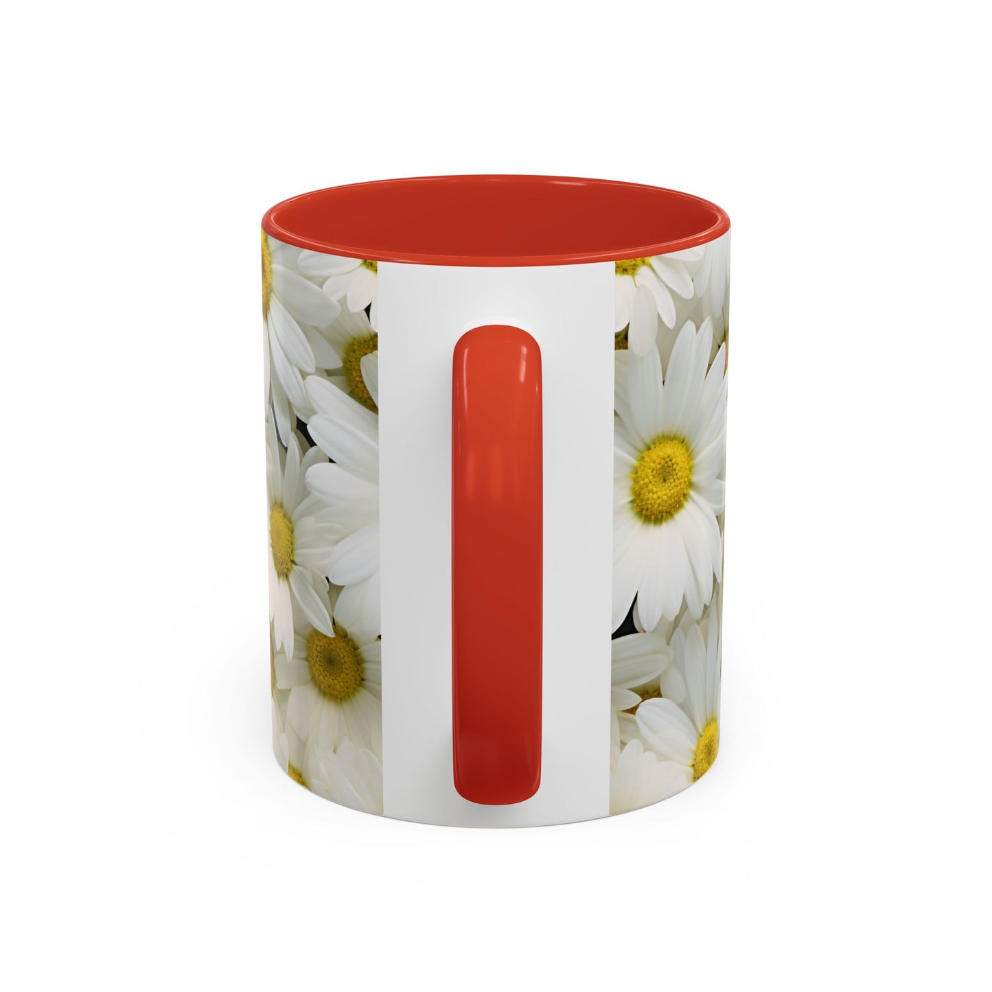 Daisy Field Coffee Mugs, 15oz