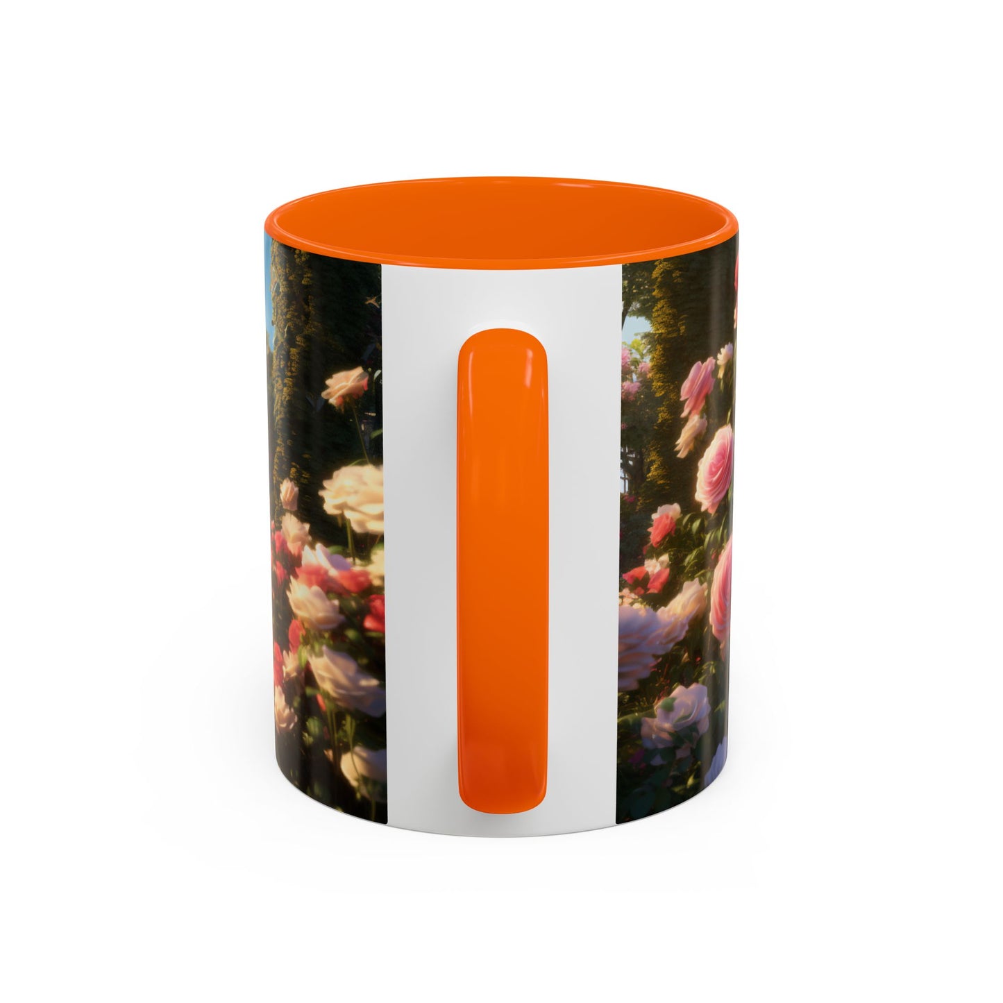 Rose Garden Coffee Mugs, 15oz