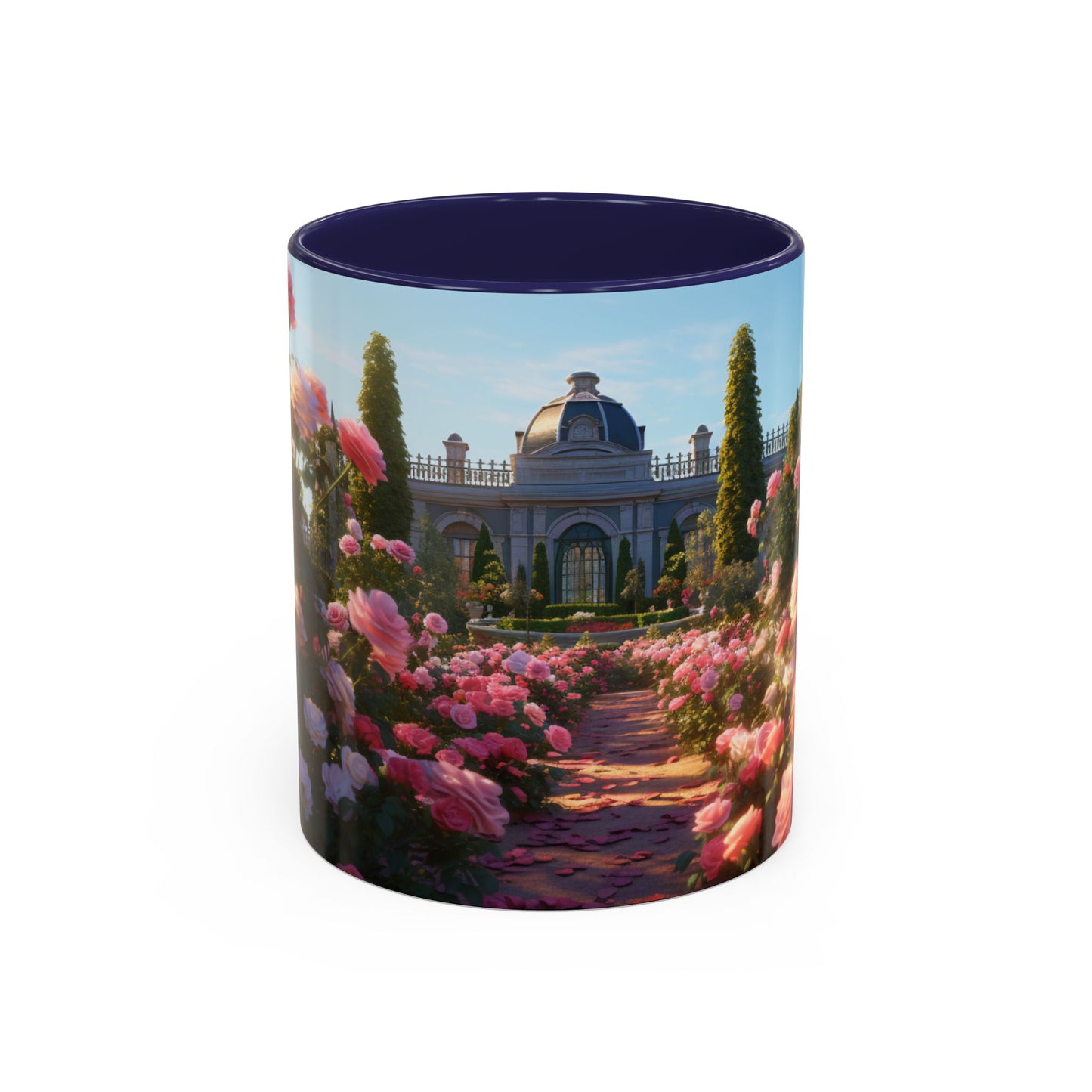 Rose Garden Coffee Mugs, 15oz