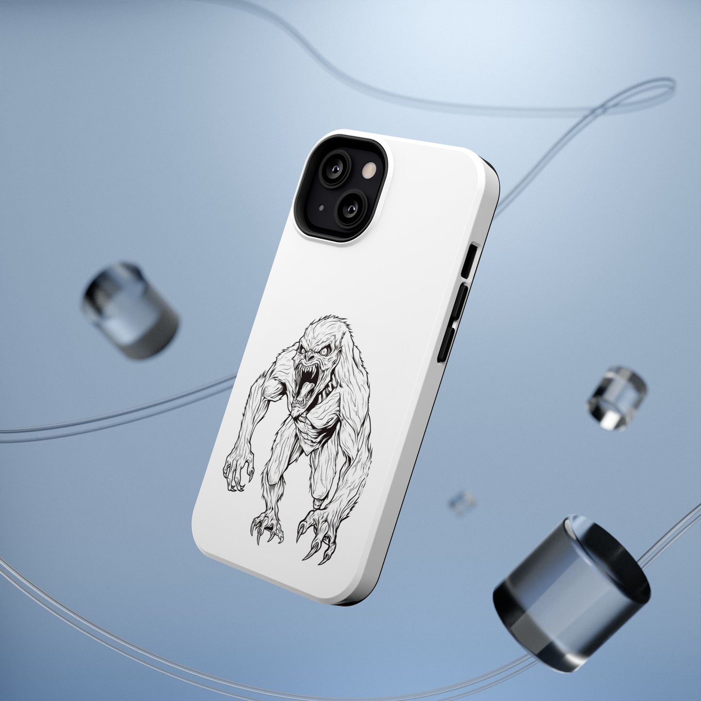 Claws 3 iPhone Case - Halloween Monster Design - Impact-Resistant