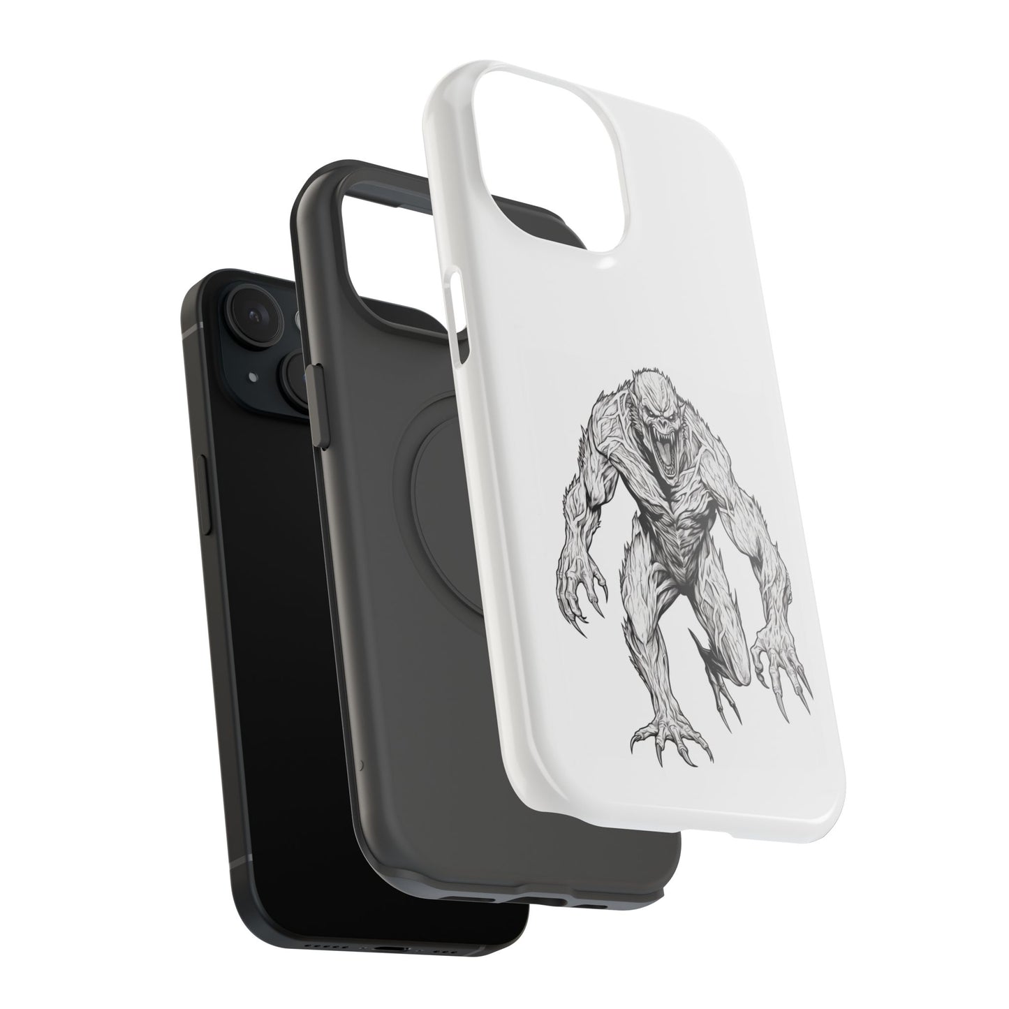 Claws 2 iPhone Case - Halloween Monster Design - Impact-Resistant