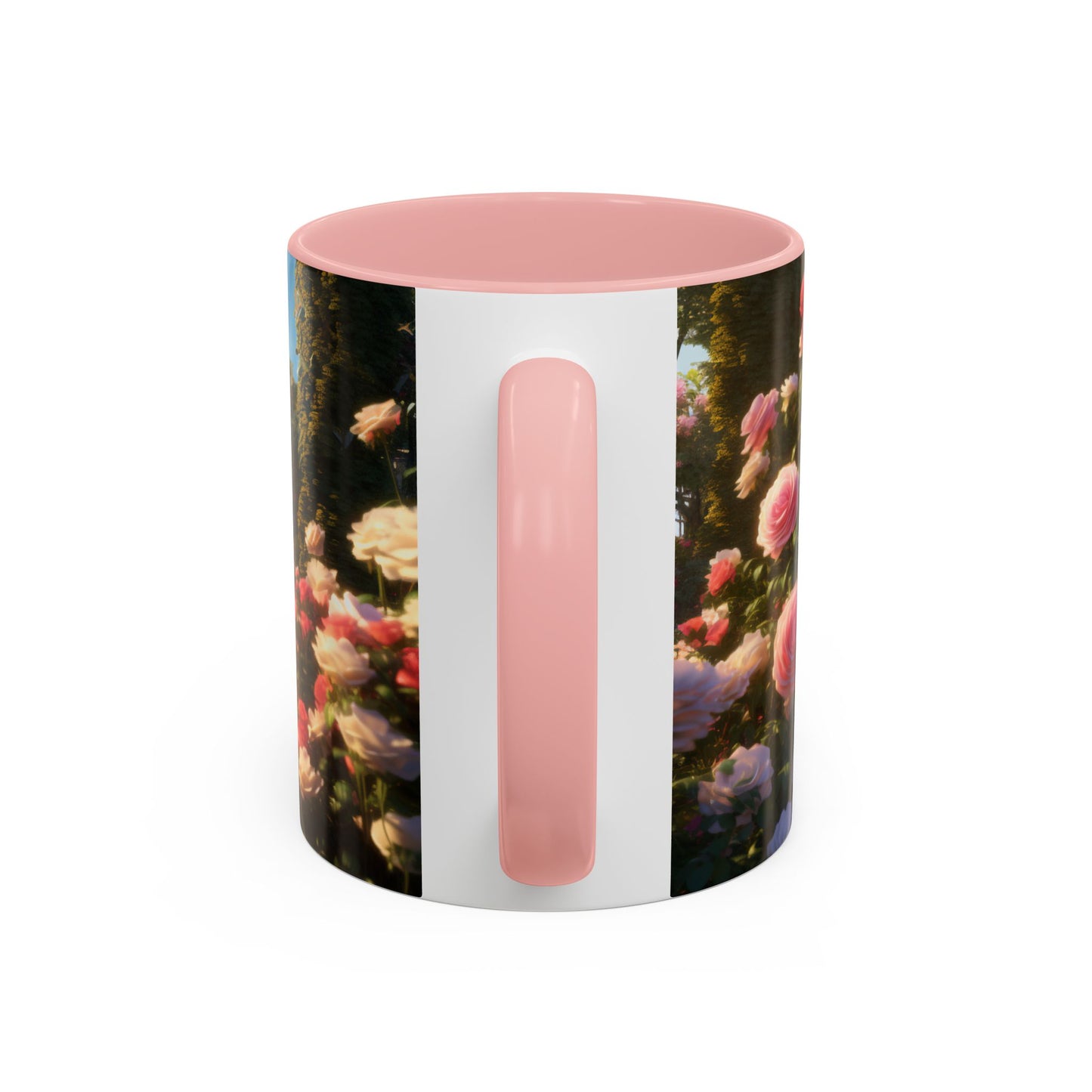 Rose Garden Coffee Mugs, 15oz