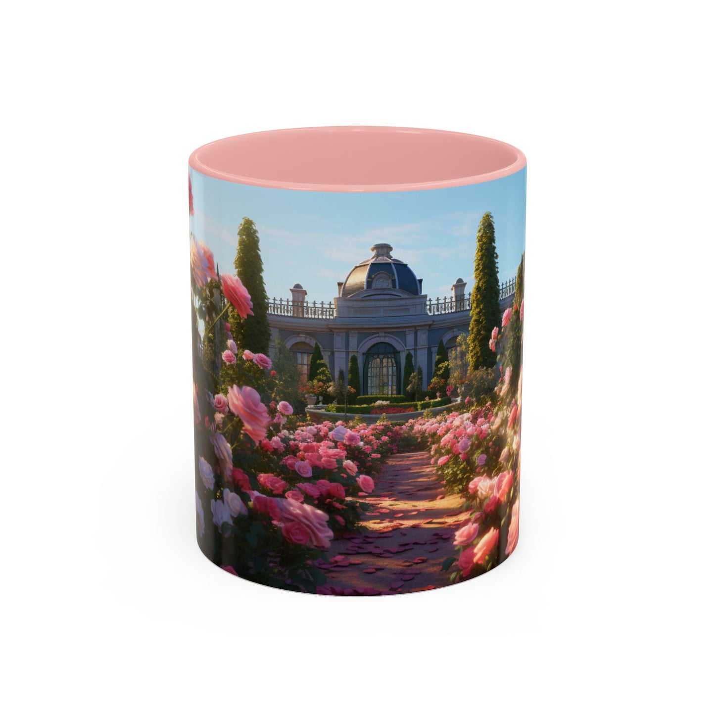 Rose Garden Coffee Mugs, 15oz