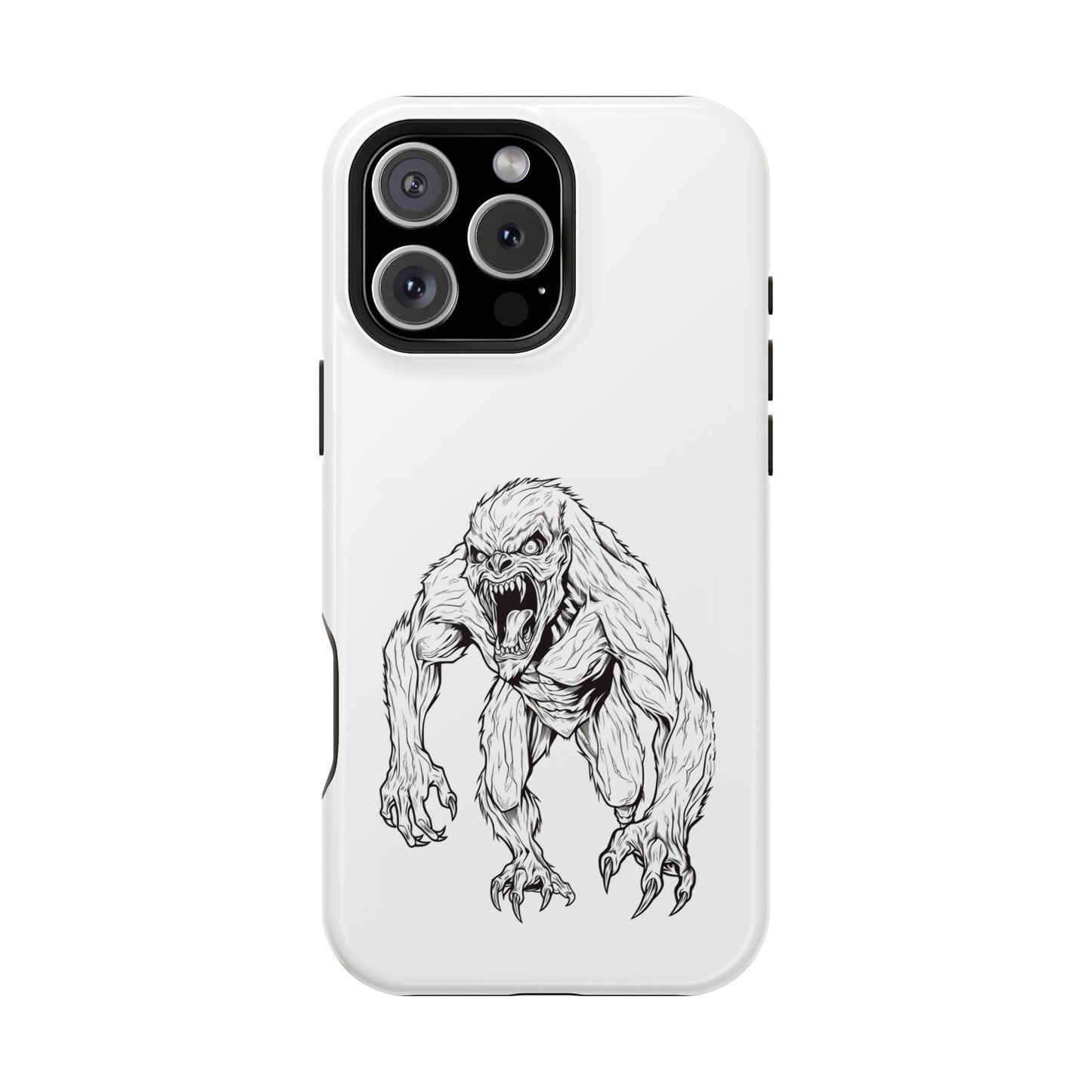 Claws 3 iPhone Case - Halloween Monster Design - Impact-Resistant