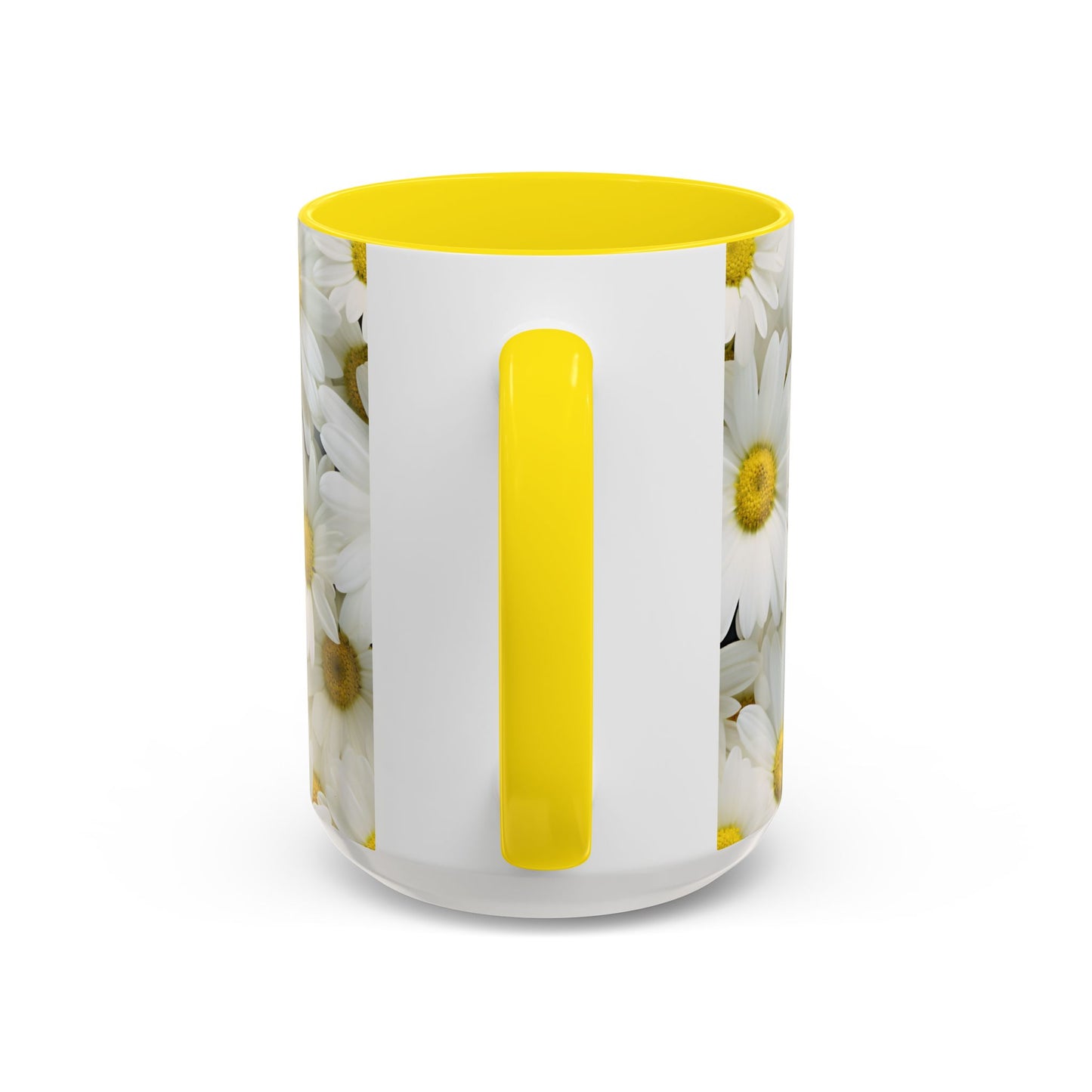 Daisy Field Coffee Mugs, 15oz