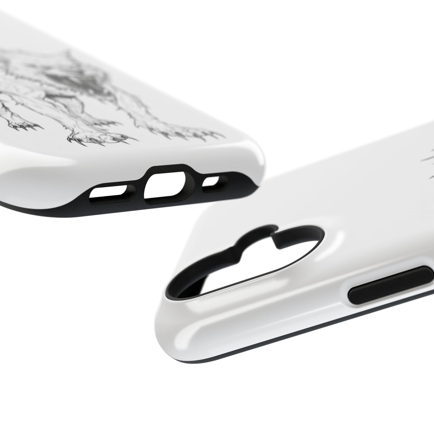 Claws 7 iPhone Case - Halloween Monster Design - Impact-Resistant