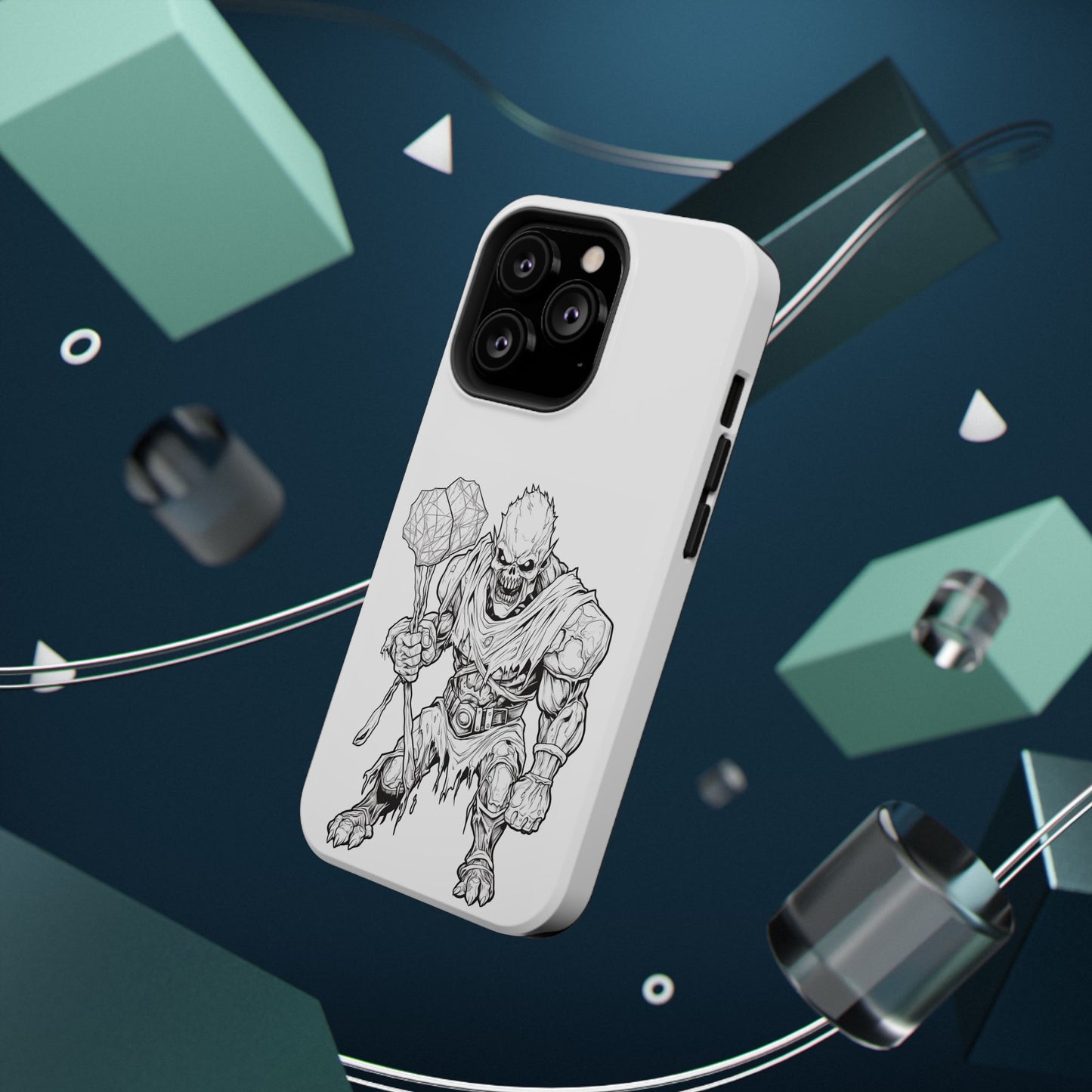 Claws 10 iPhone Case - Halloween Monster Design - Impact-Resistant