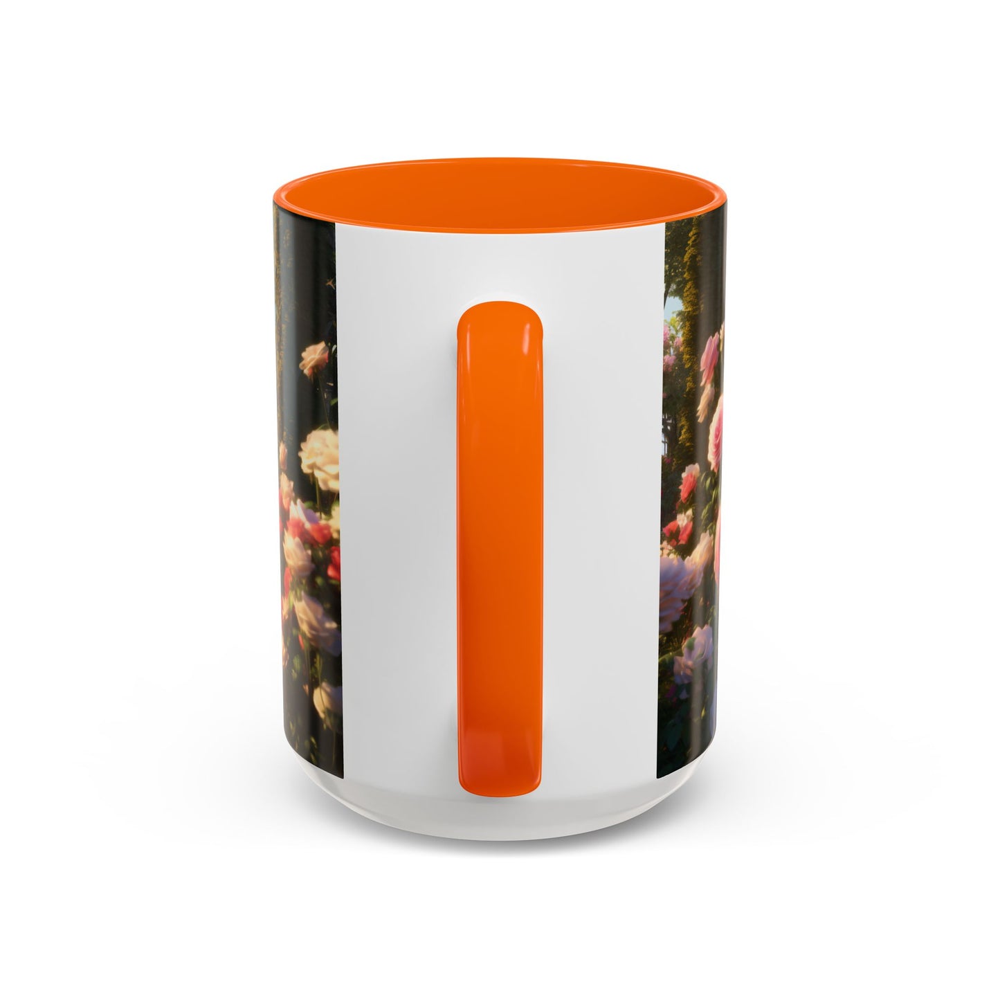 Rose Garden Coffee Mugs, 15oz