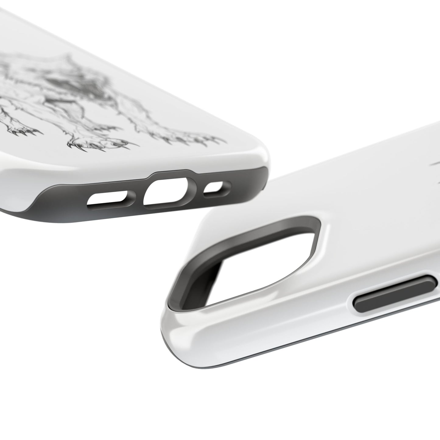 Claws 7 iPhone Case - Halloween Monster Design - Impact-Resistant