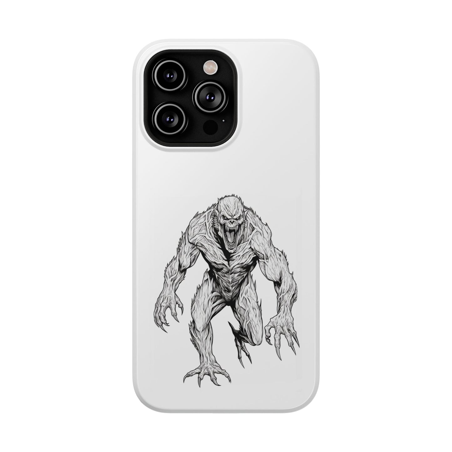 Claws 2 iPhone Case - Halloween Monster Design - Impact-Resistant
