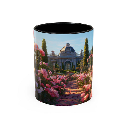 Rose Garden Coffee Mugs, 15oz