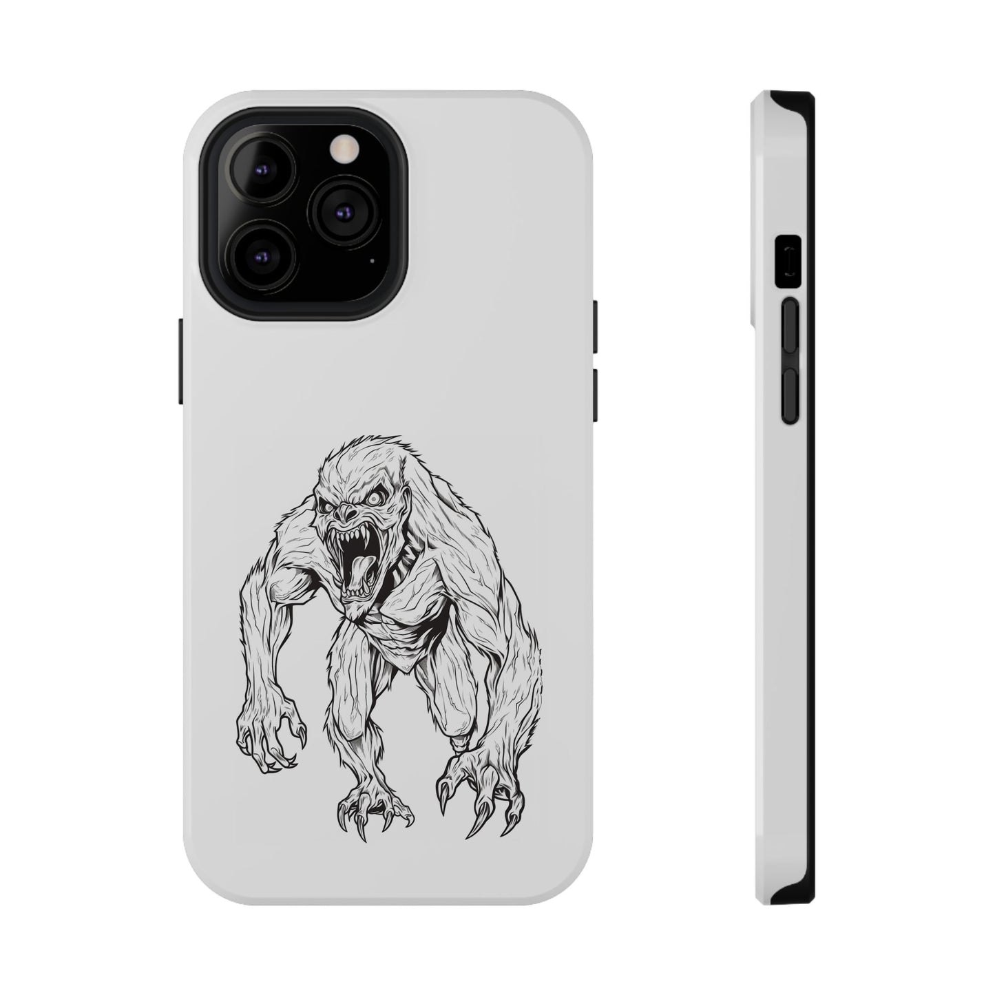 Claws 3 iPhone Case - Halloween Monster Design - Impact-Resistant