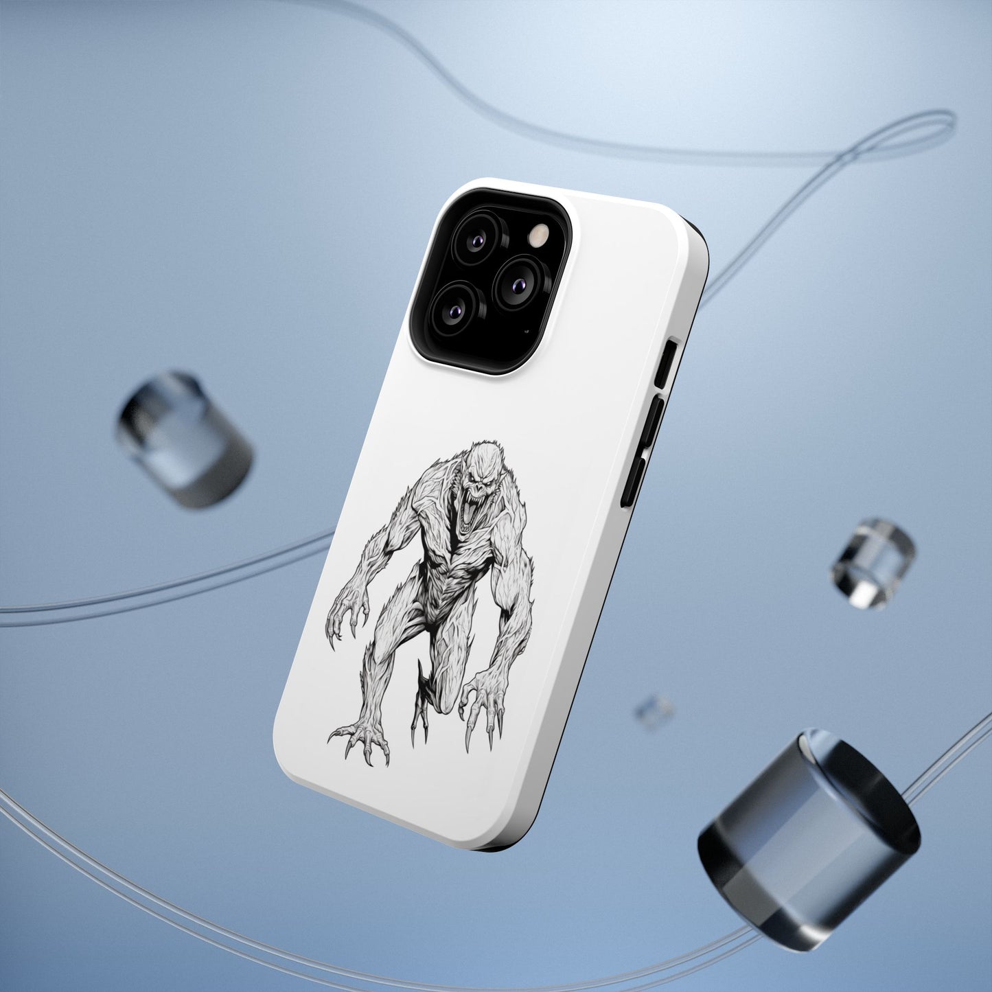 Claws 2 iPhone Case - Halloween Monster Design - Impact-Resistant