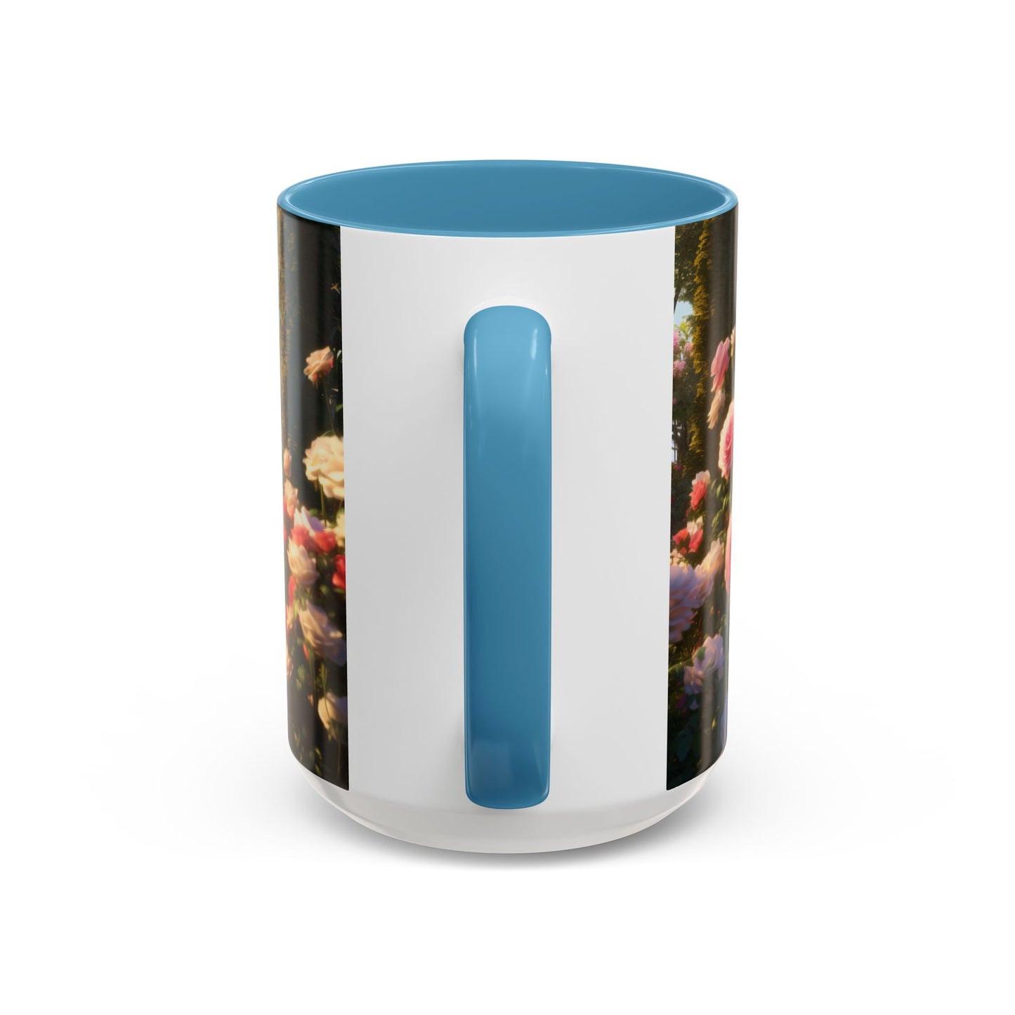 Rose Garden Coffee Mugs, 15oz