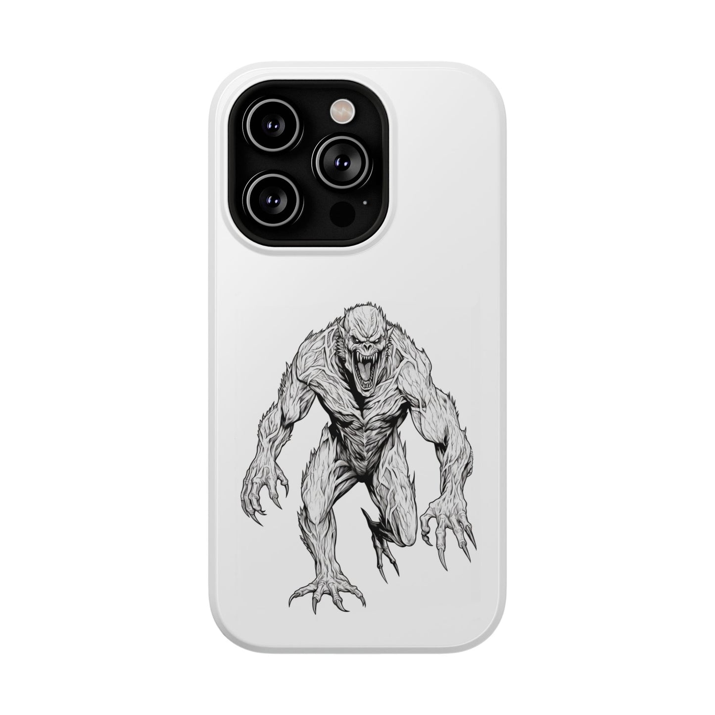 Claws 2 iPhone Case - Halloween Monster Design - Impact-Resistant