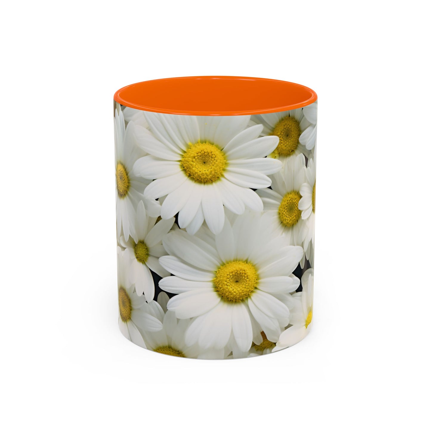 Daisy Field Coffee Mugs, 15oz