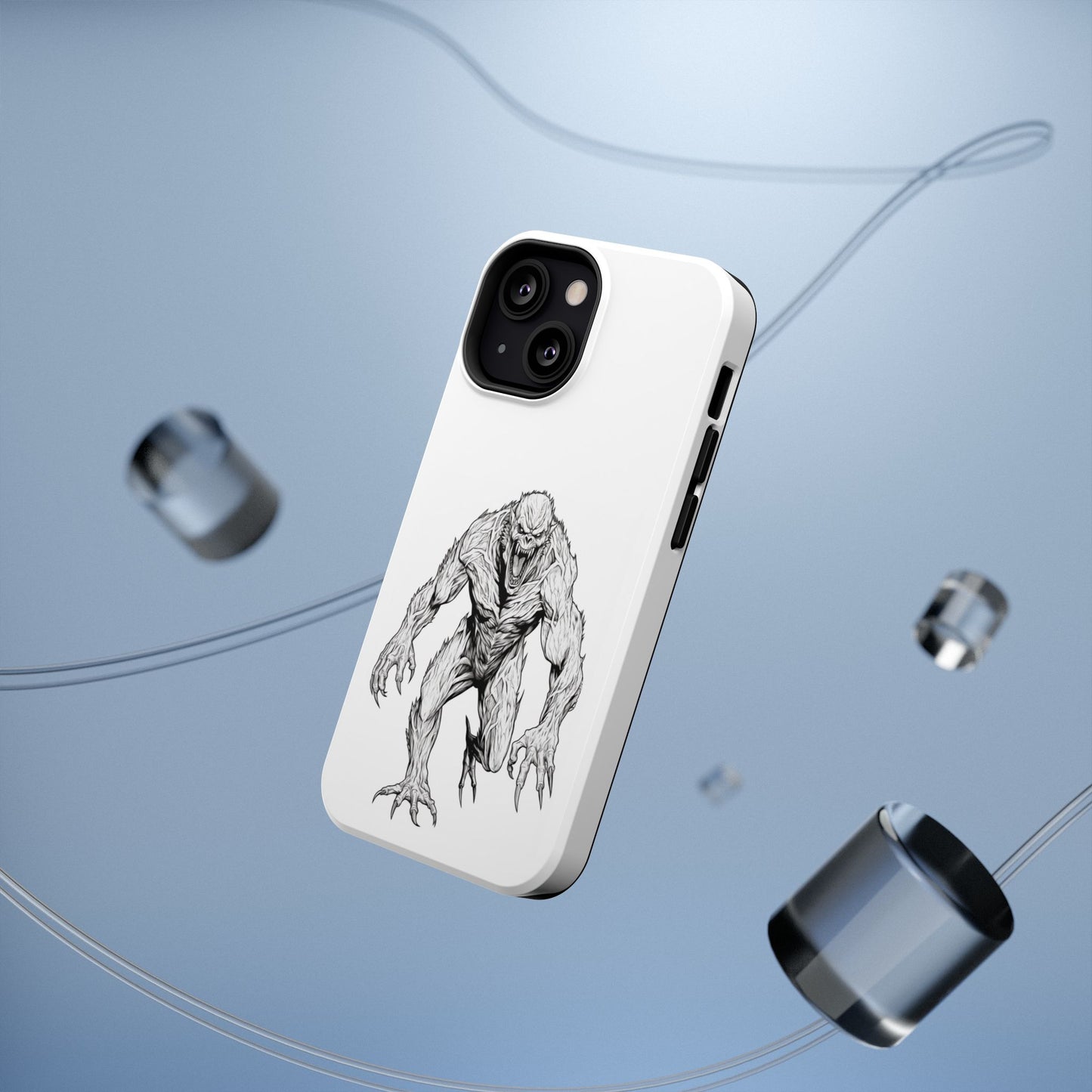 Claws 2 iPhone Case - Halloween Monster Design - Impact-Resistant