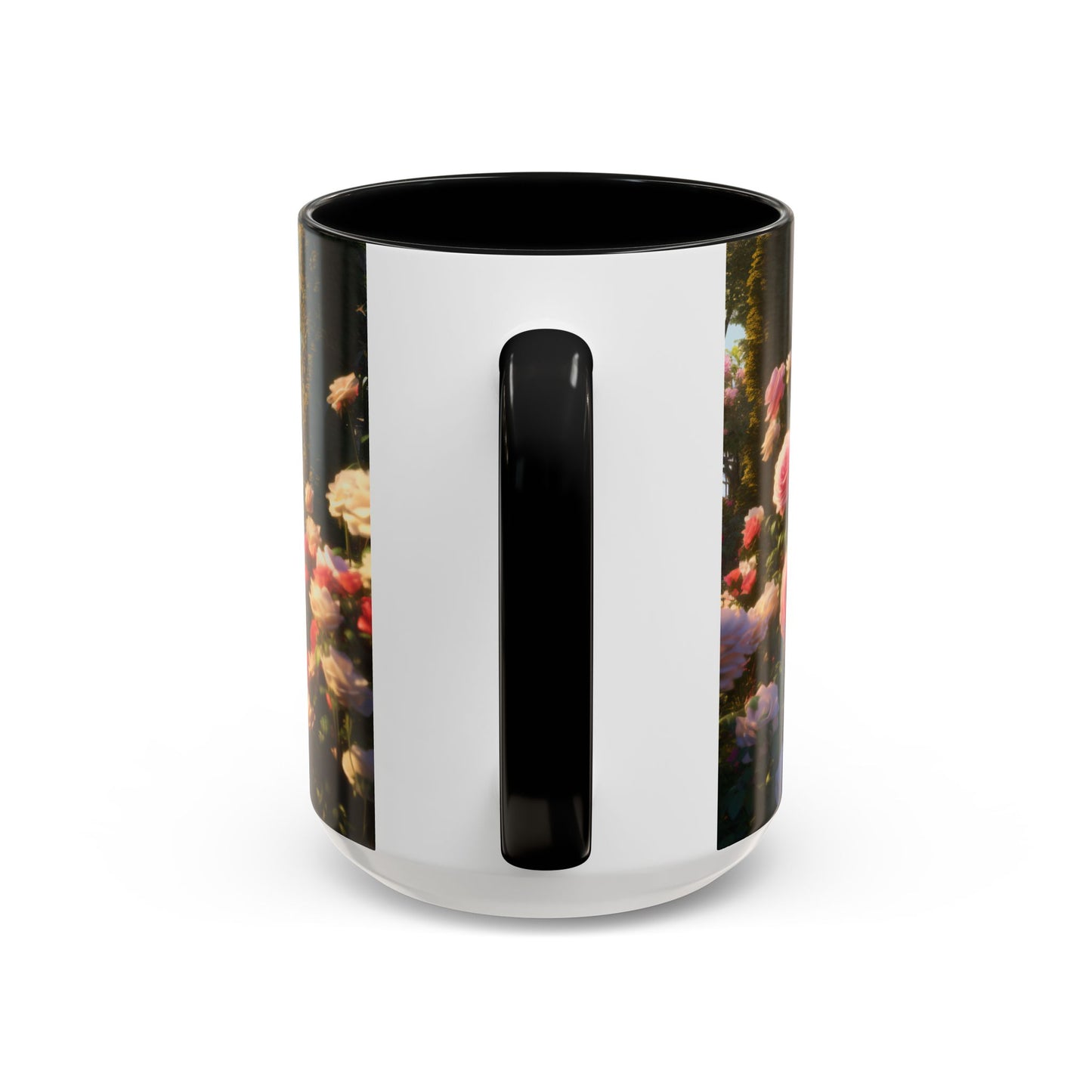 Rose Garden Coffee Mugs, 15oz