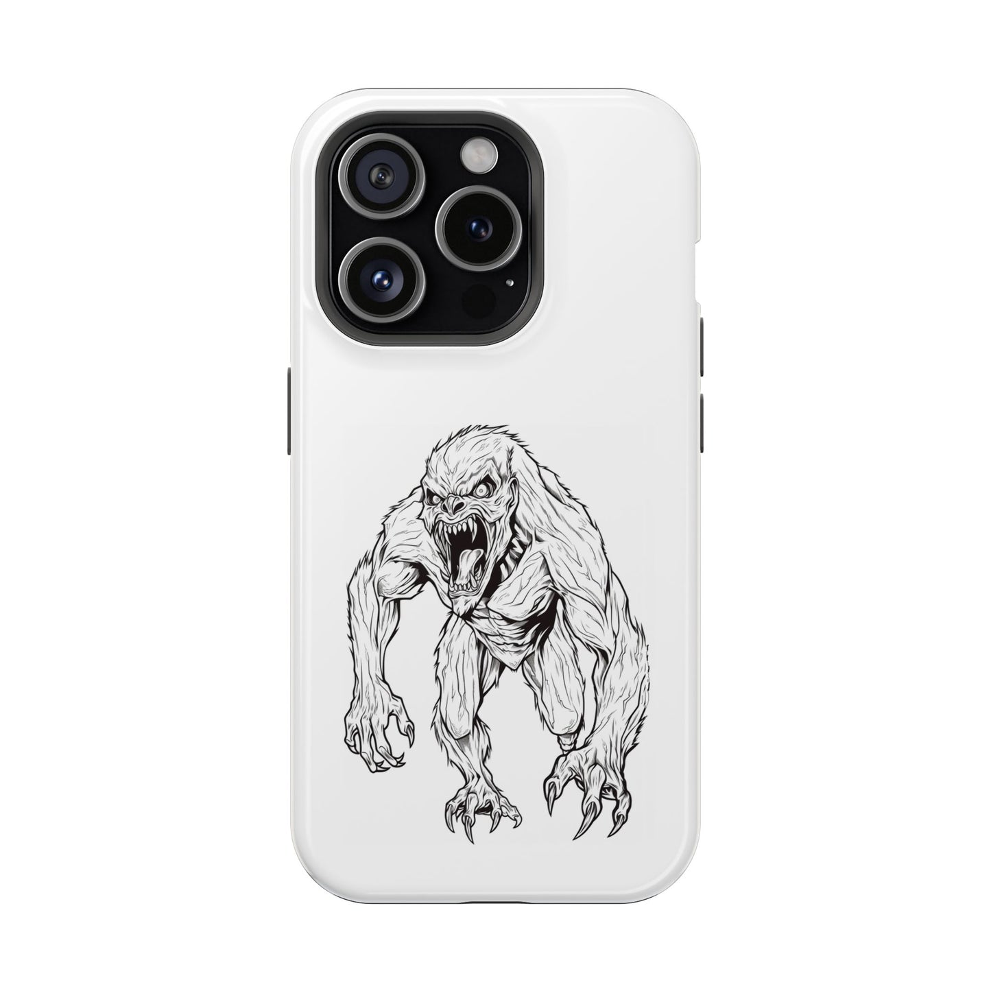 Claws 3 iPhone Case - Halloween Monster Design - Impact-Resistant