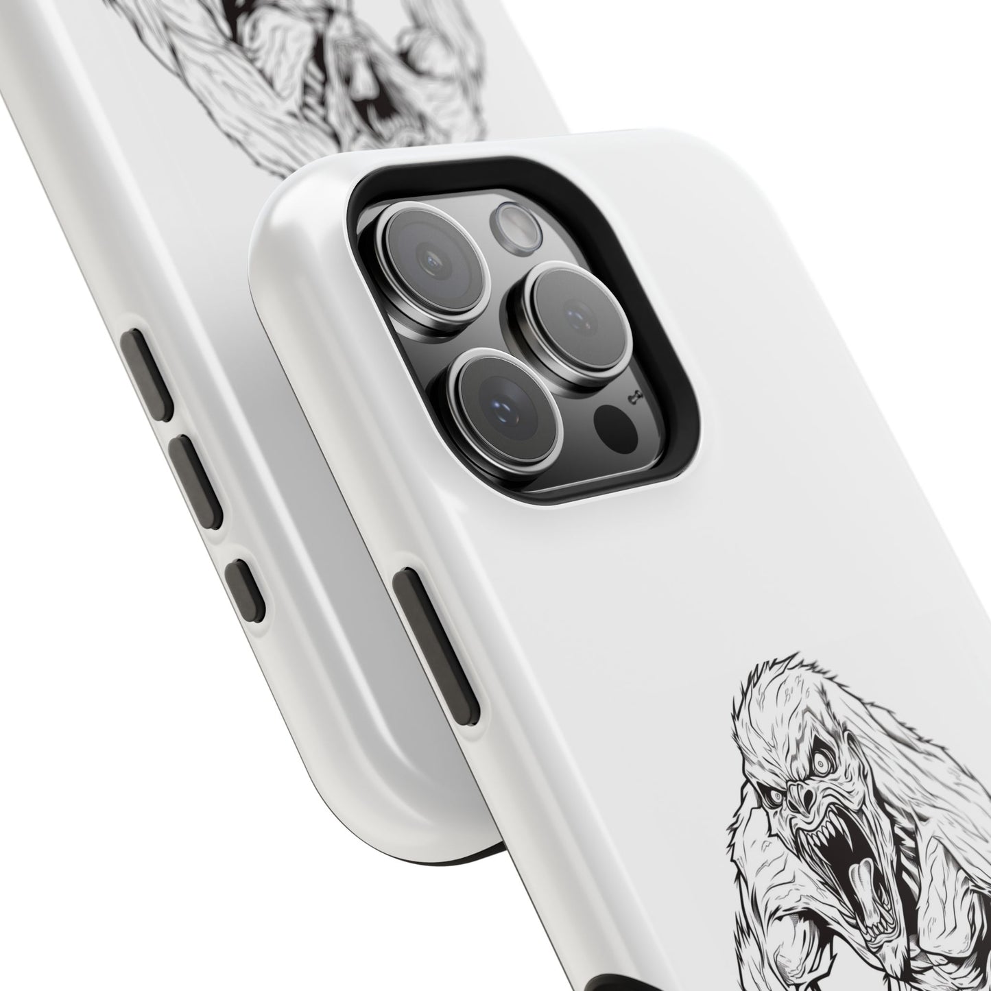 Claws 3 iPhone Case - Halloween Monster Design - Impact-Resistant