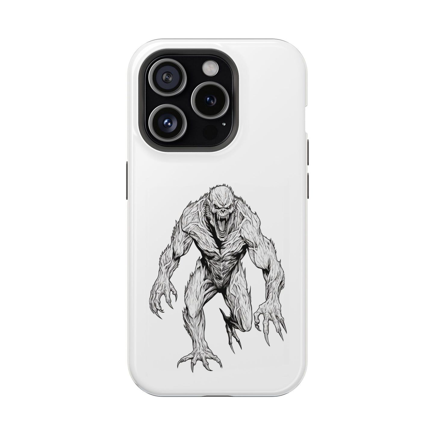 Claws 2 iPhone Case - Halloween Monster Design - Impact-Resistant