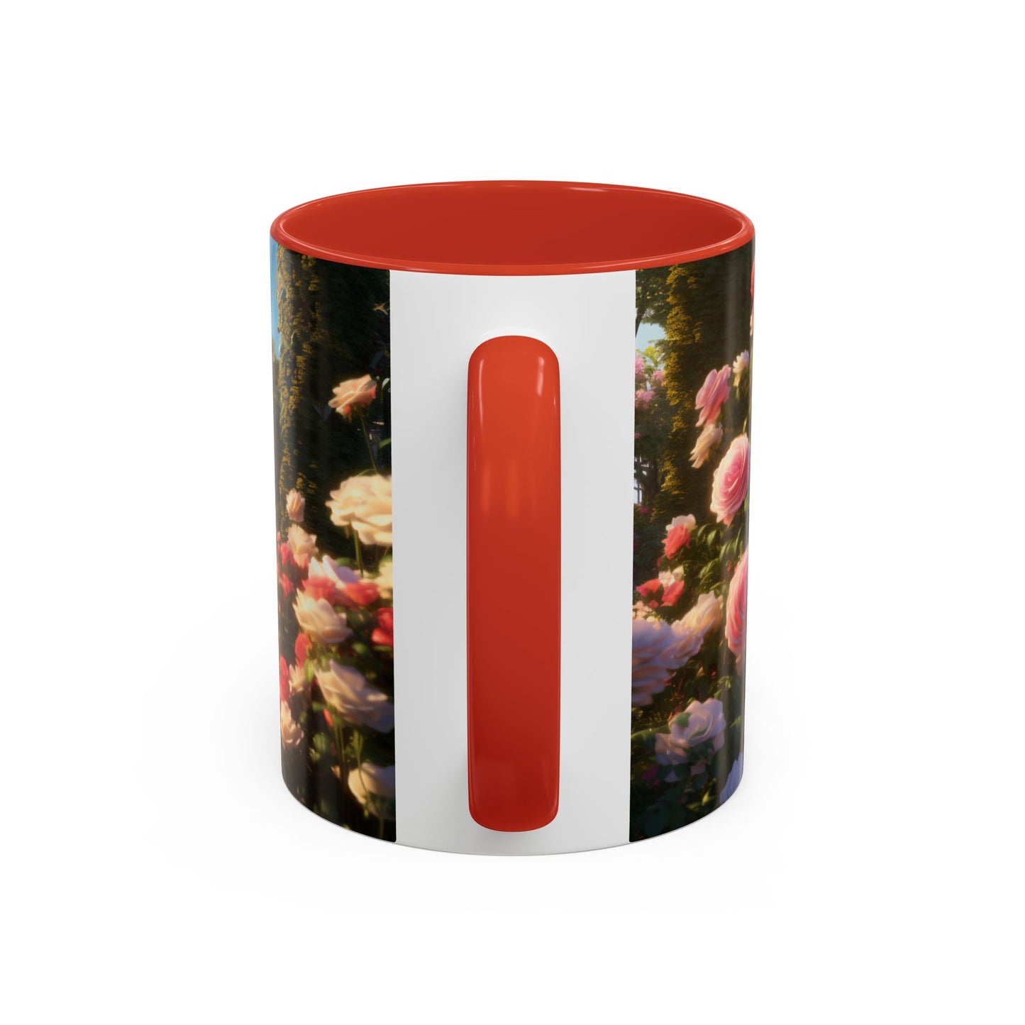 Rose Garden Coffee Mugs, 15oz