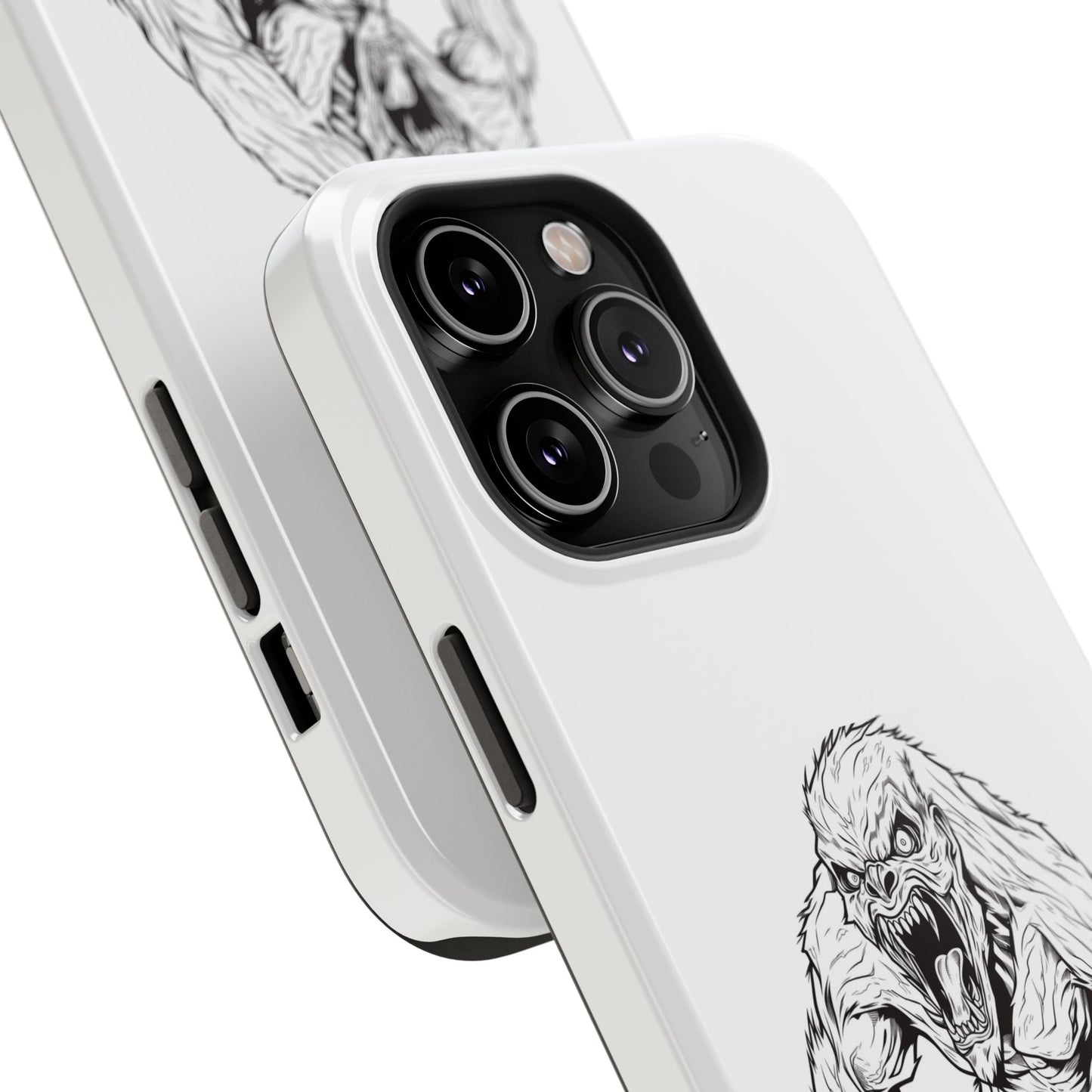 Claws 3 iPhone Case - Halloween Monster Design - Impact-Resistant