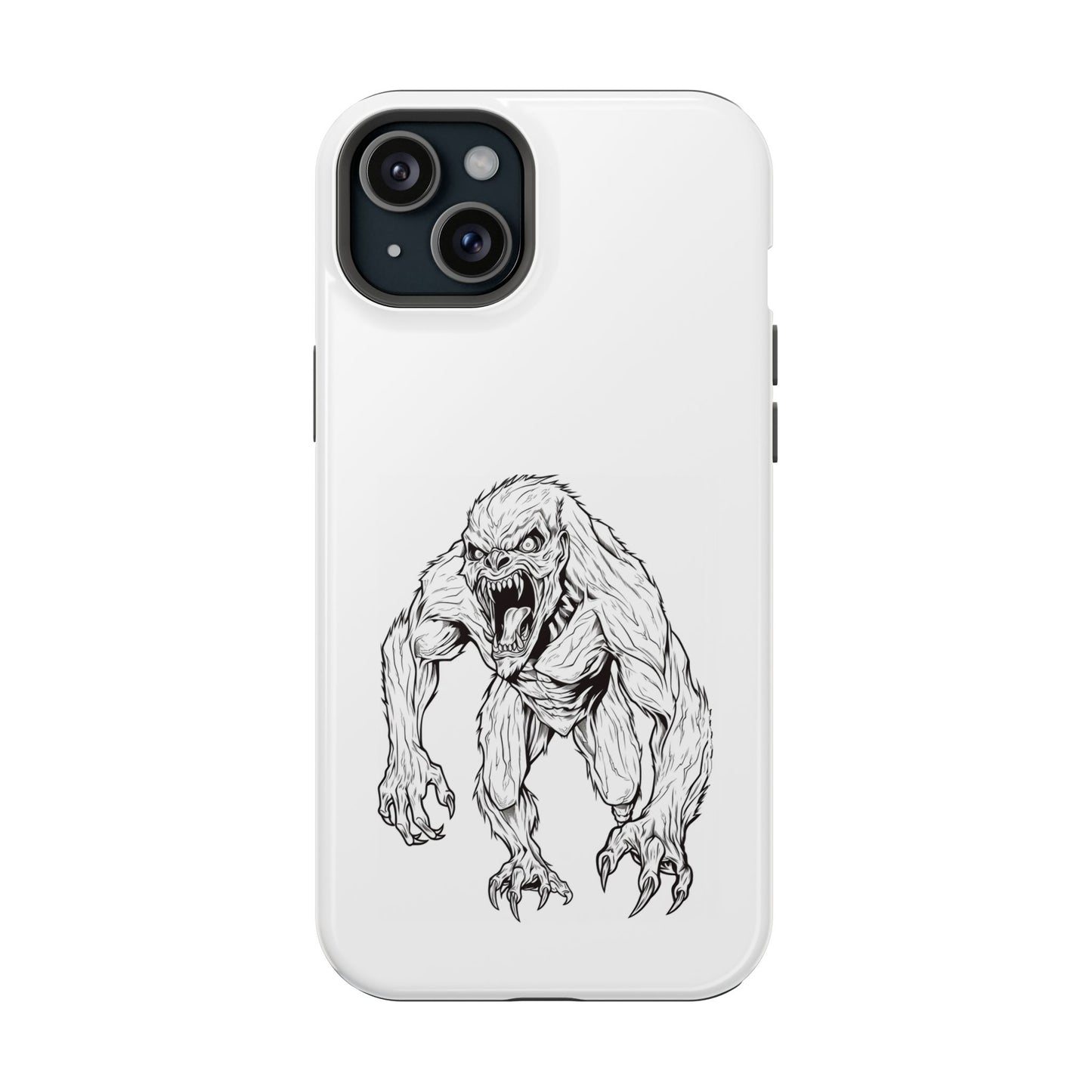 Claws 3 iPhone Case - Halloween Monster Design - Impact-Resistant