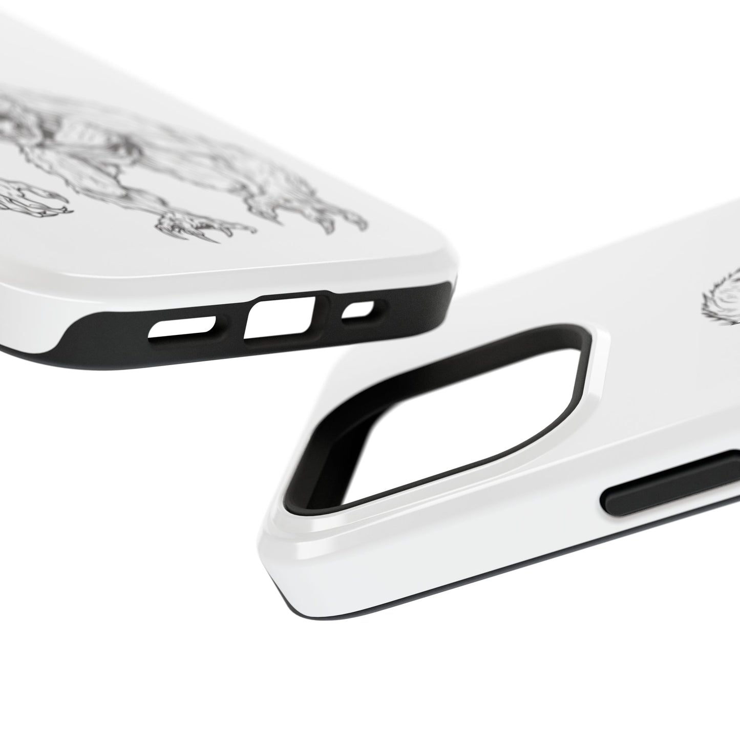 Claws 3 iPhone Case - Halloween Monster Design - Impact-Resistant