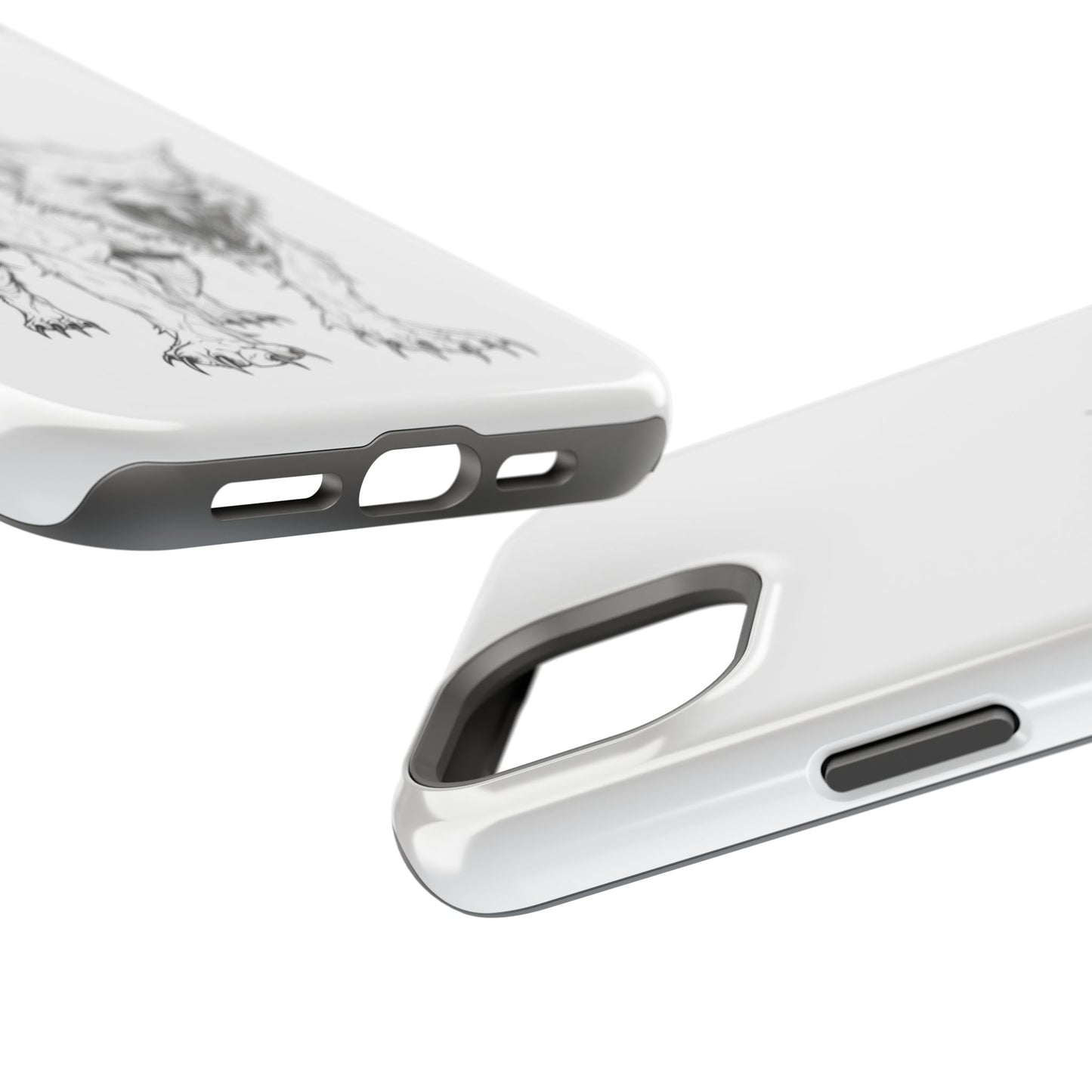 Claws 7 iPhone Case - Halloween Monster Design - Impact-Resistant