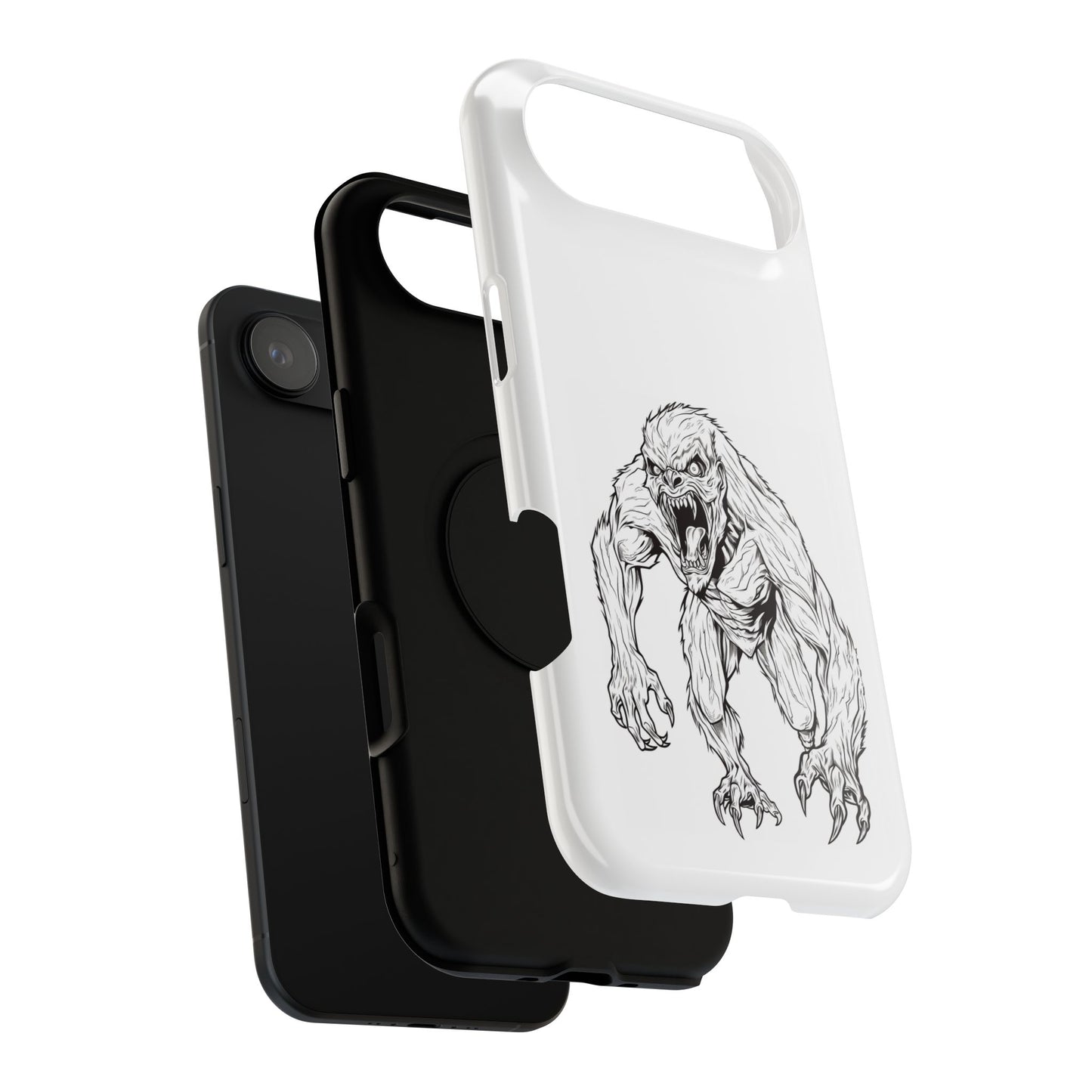 Claws 3 iPhone Case - Halloween Monster Design - Impact-Resistant