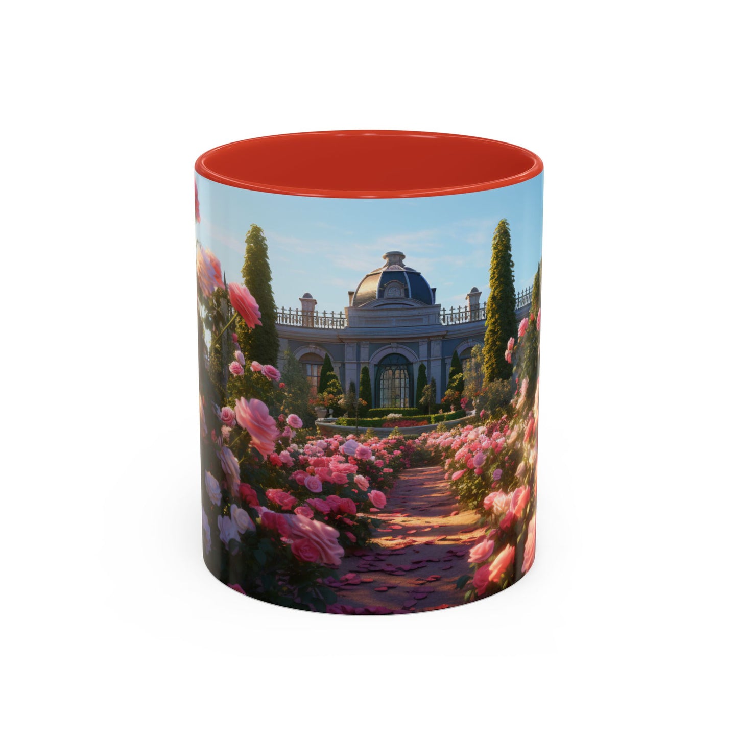 Rose Garden Coffee Mugs, 15oz