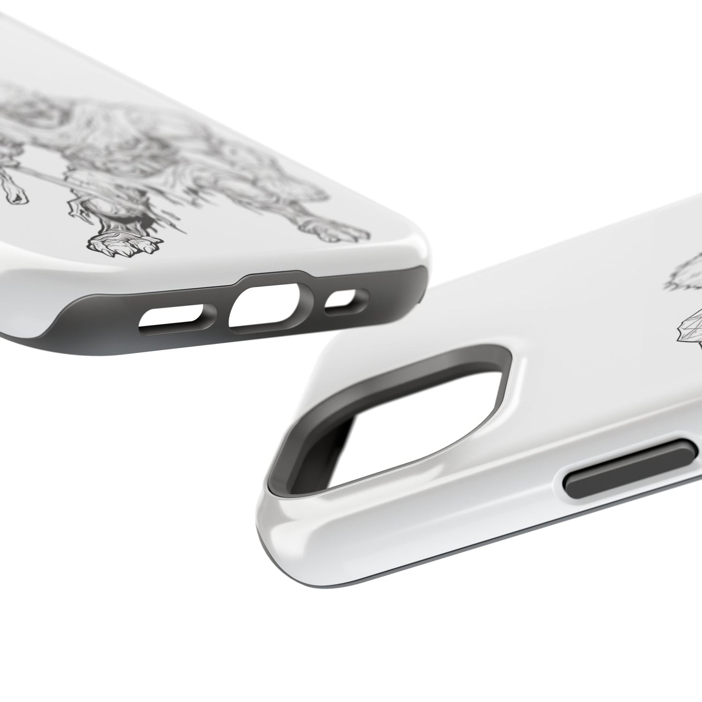 Claws 10 iPhone Case - Halloween Monster Design - Impact-Resistant