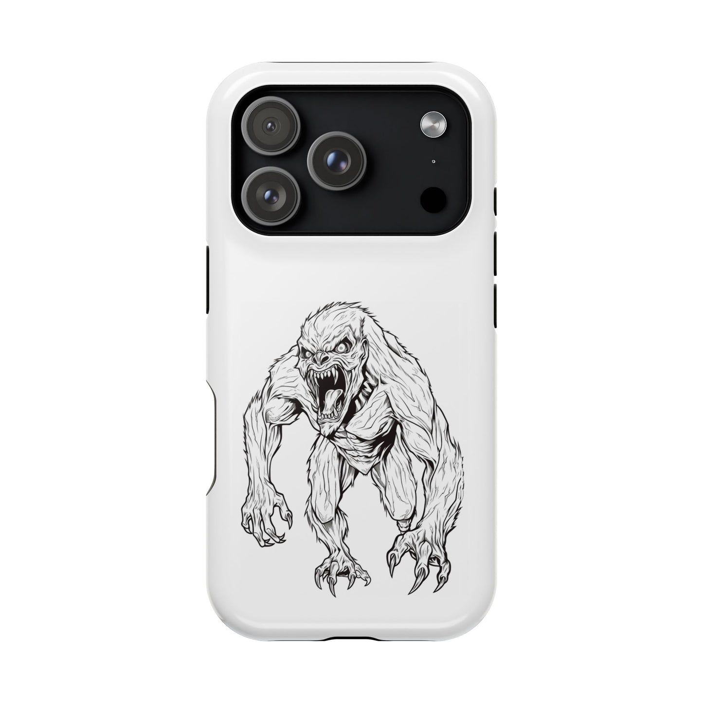 Claws 3 iPhone Case - Halloween Monster Design - Impact-Resistant