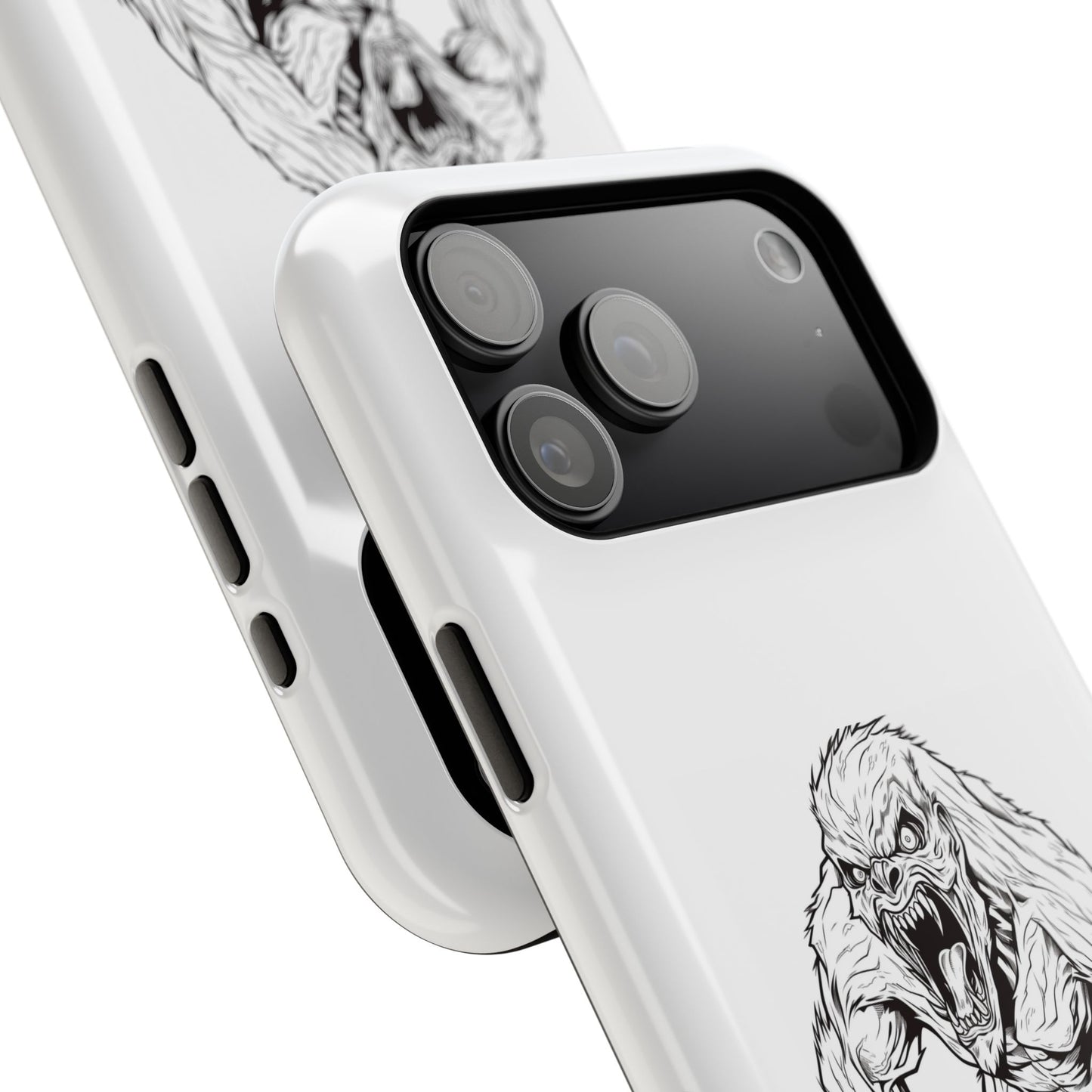 Claws 3 iPhone Case - Halloween Monster Design - Impact-Resistant