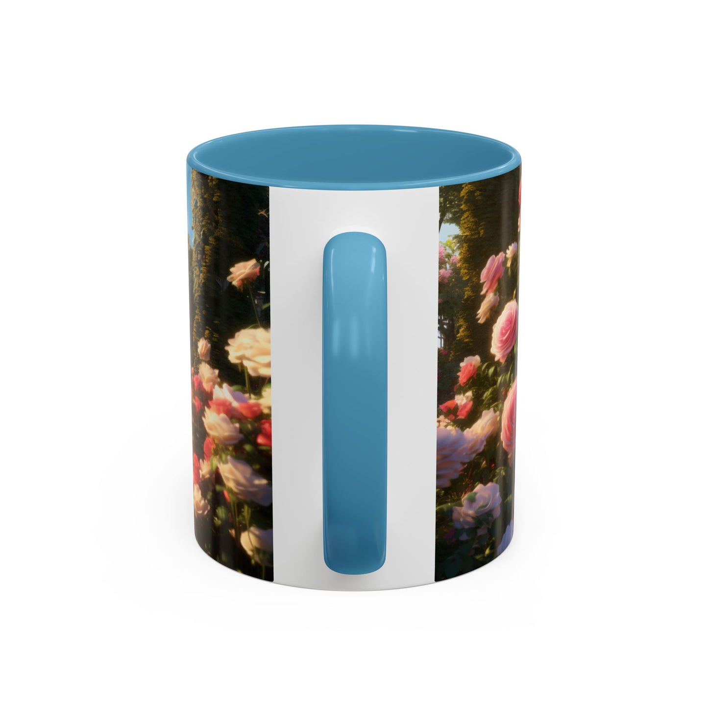 Rose Garden Coffee Mugs, 15oz