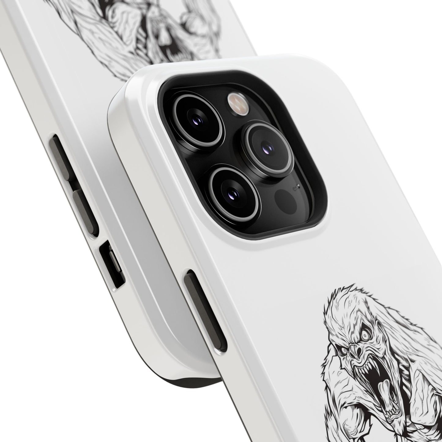 Claws 3 iPhone Case - Halloween Monster Design - Impact-Resistant