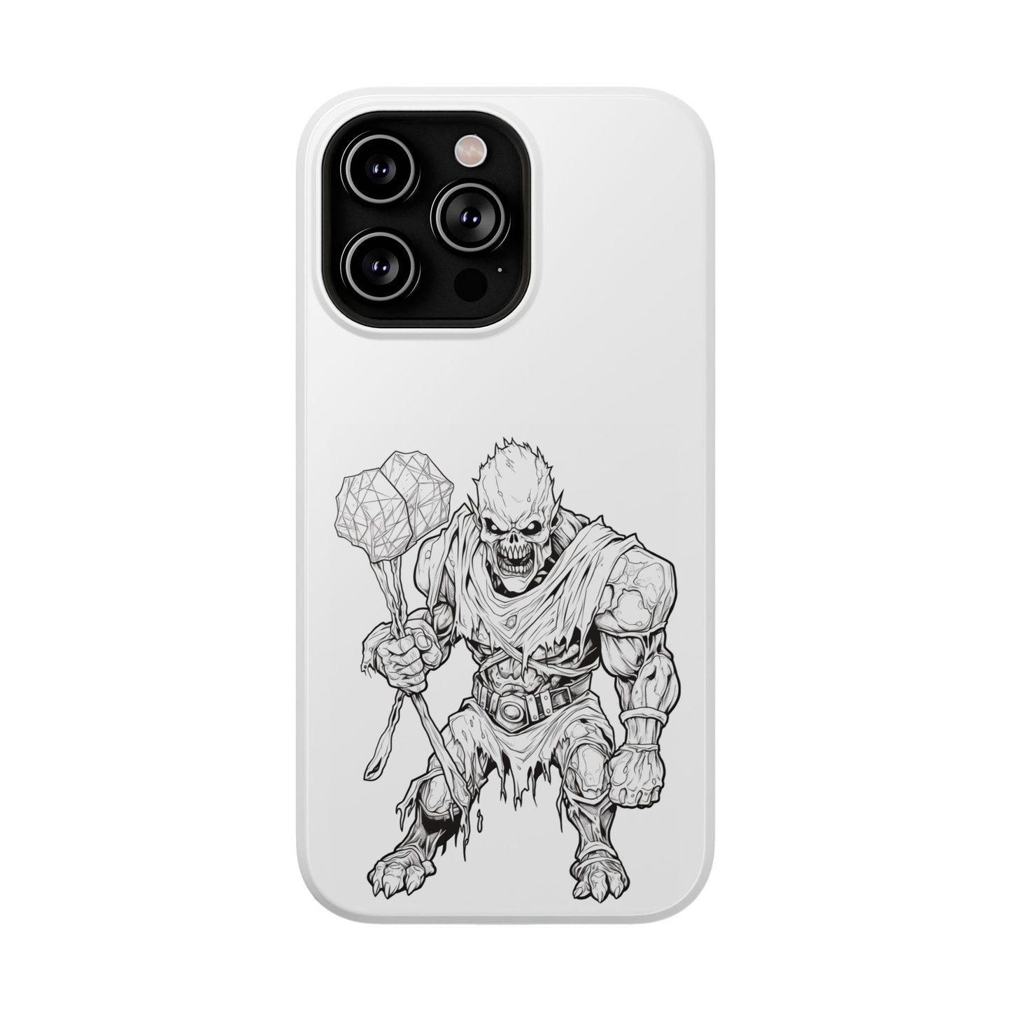 Claws 10 iPhone Case - Halloween Monster Design - Impact-Resistant
