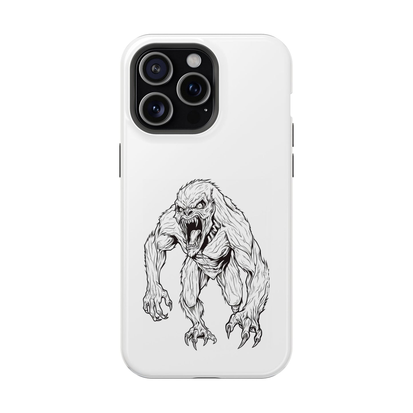 Claws 3 iPhone Case - Halloween Monster Design - Impact-Resistant