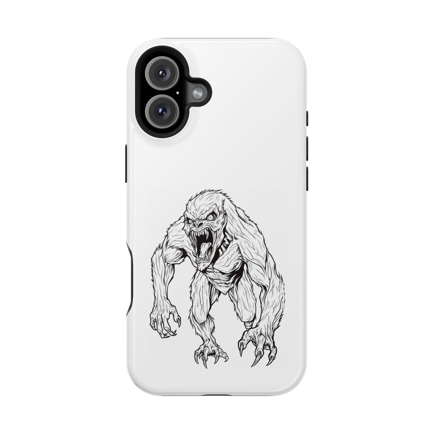 Claws 3 iPhone Case - Halloween Monster Design - Impact-Resistant