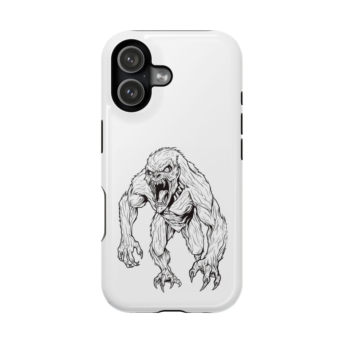 Claws 3 iPhone Case - Halloween Monster Design - Impact-Resistant