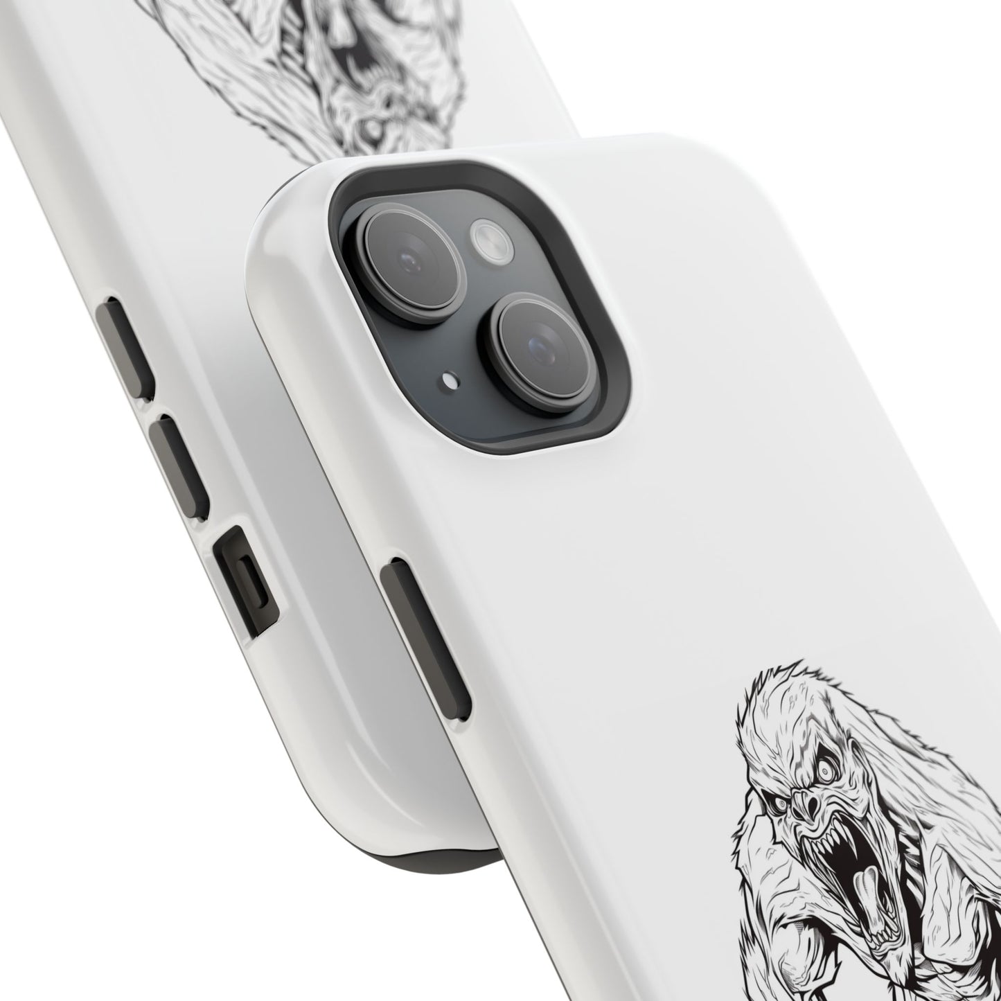 Claws 3 iPhone Case - Halloween Monster Design - Impact-Resistant