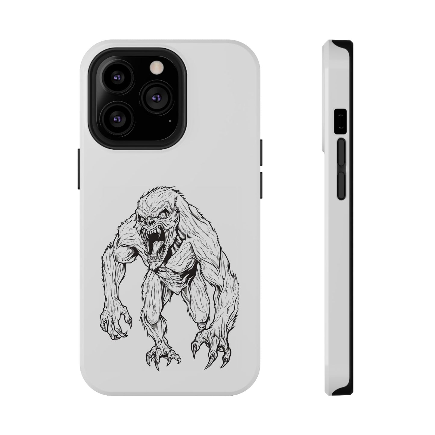 Claws 3 iPhone Case - Halloween Monster Design - Impact-Resistant