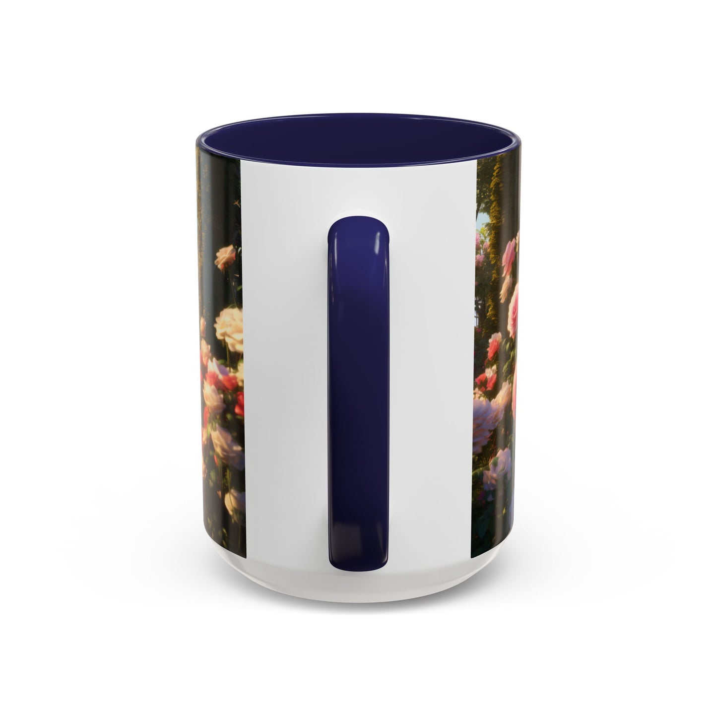 Rose Garden Coffee Mugs, 15oz