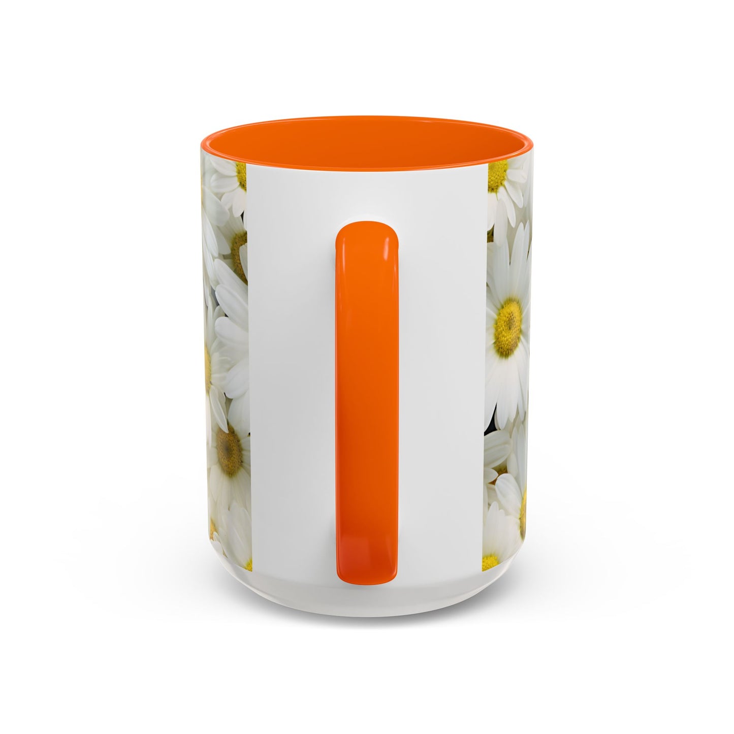 Daisy Field Coffee Mugs, 15oz